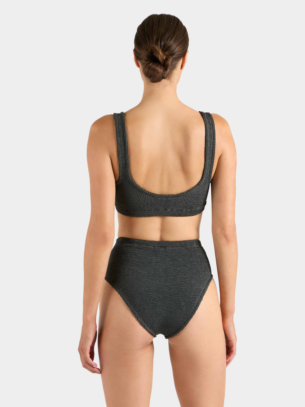 Patricia Bikini - Metallic Graphite