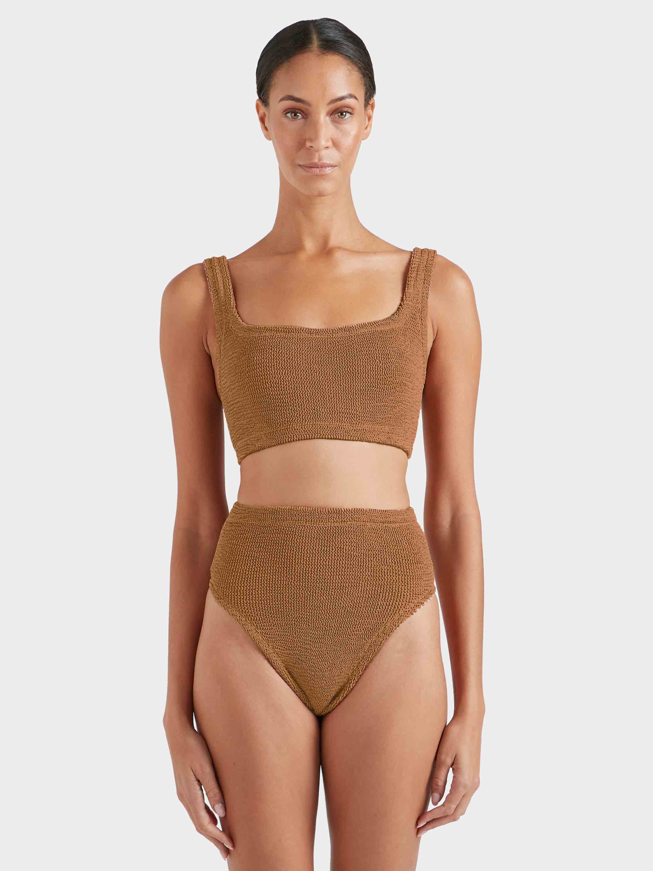Patricia Bikini - Metallic Cocoa