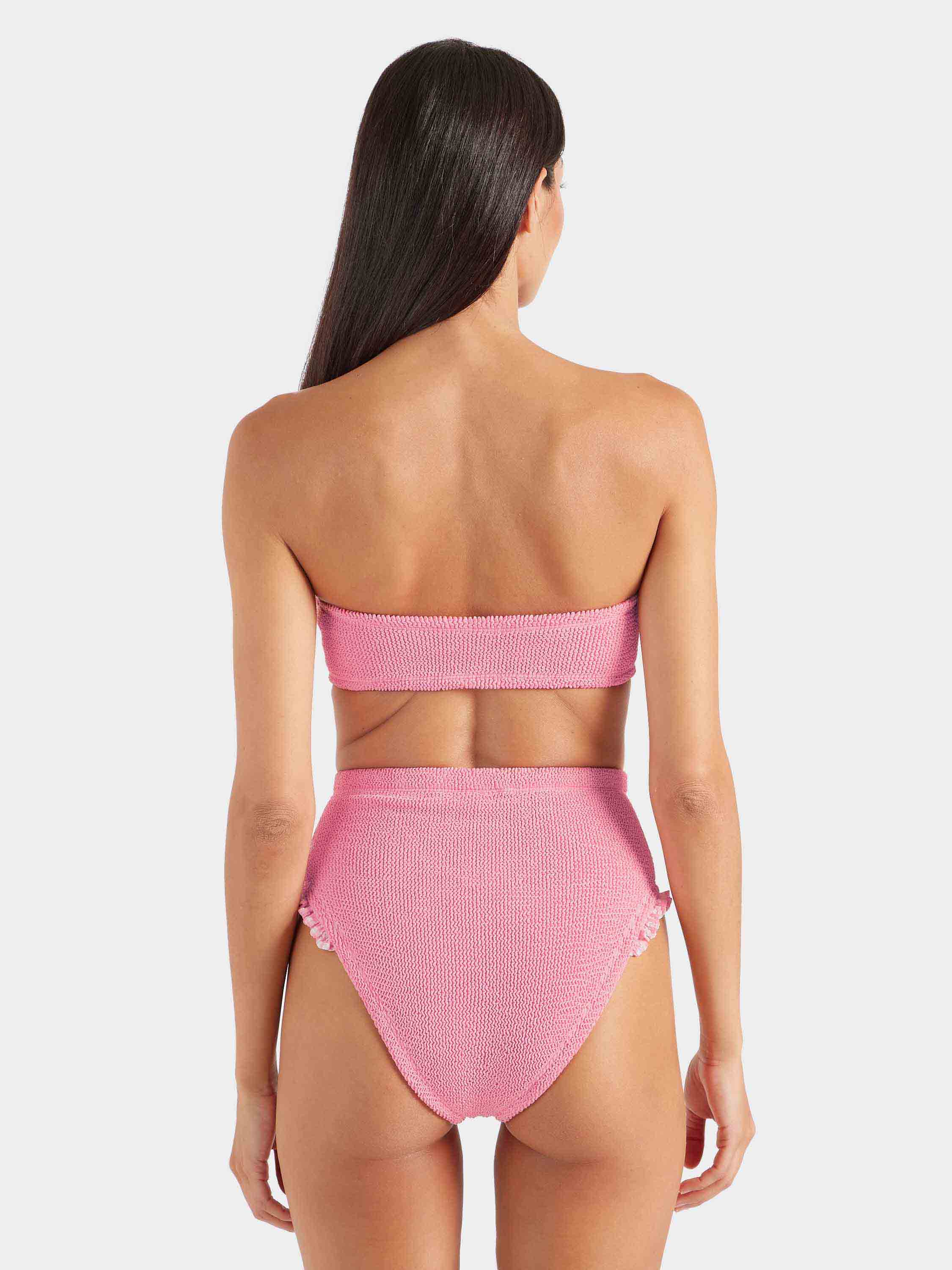 Peggy Bikini - Milkshake  Gingham
