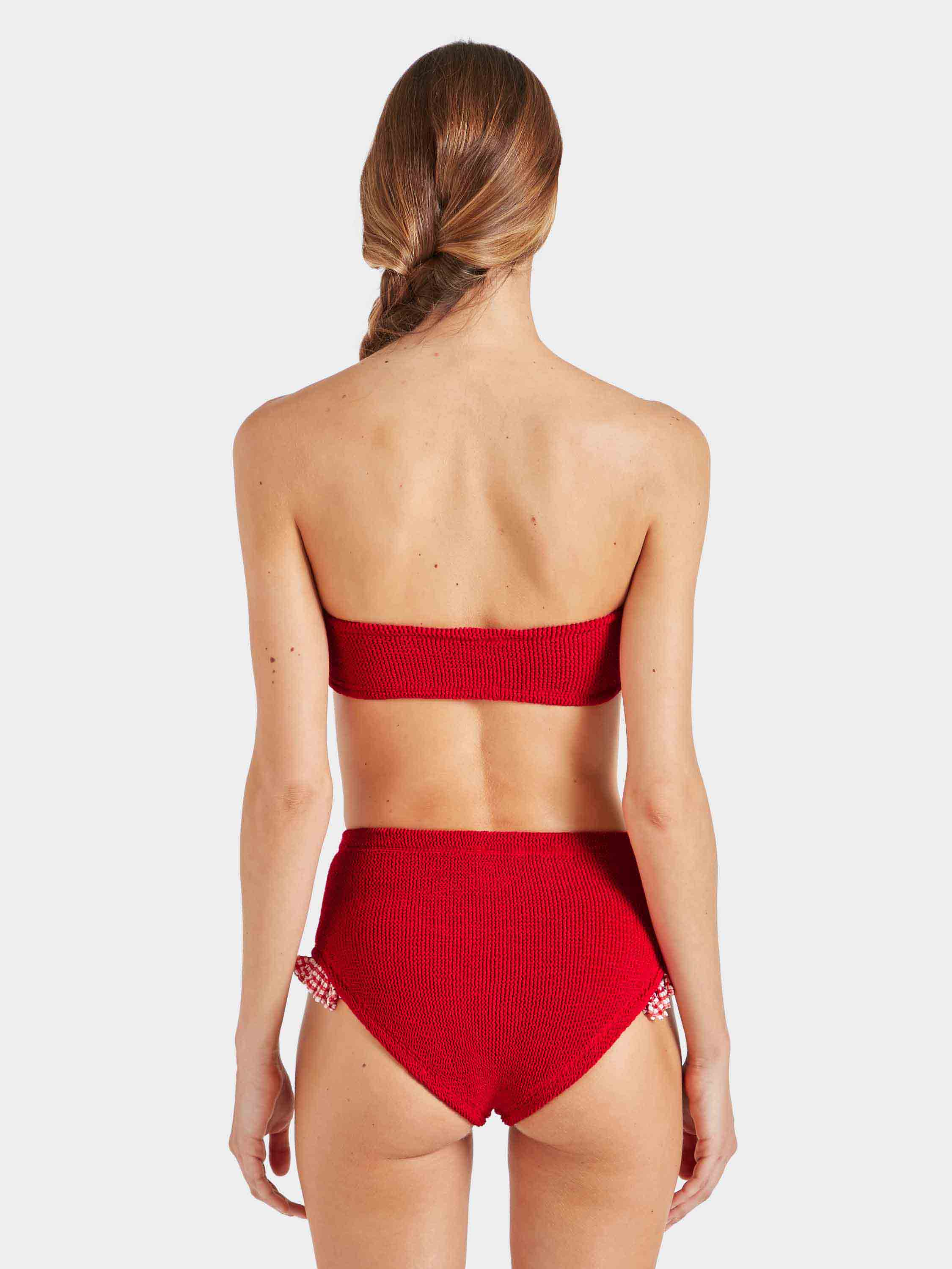 Peggy Bikini - Red Gingham