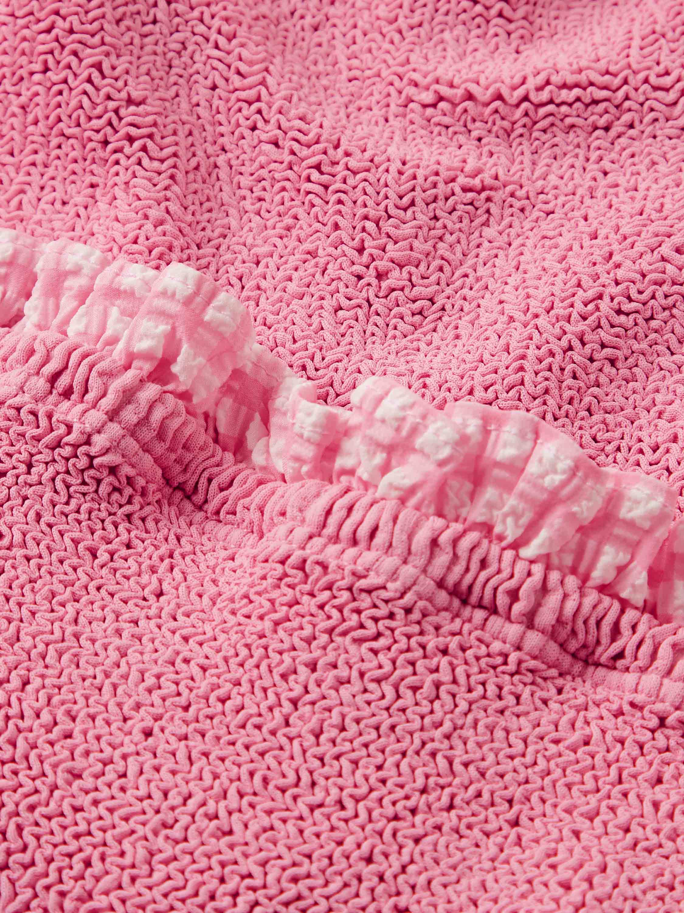 Peggy Bikini - Milkshake  Gingham