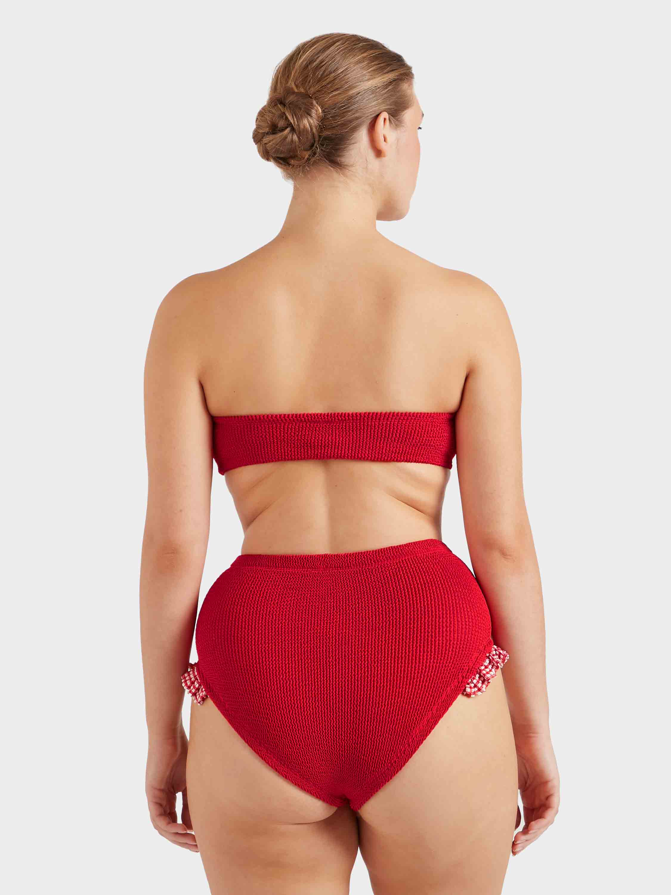 Peggy Bikini - Red Gingham