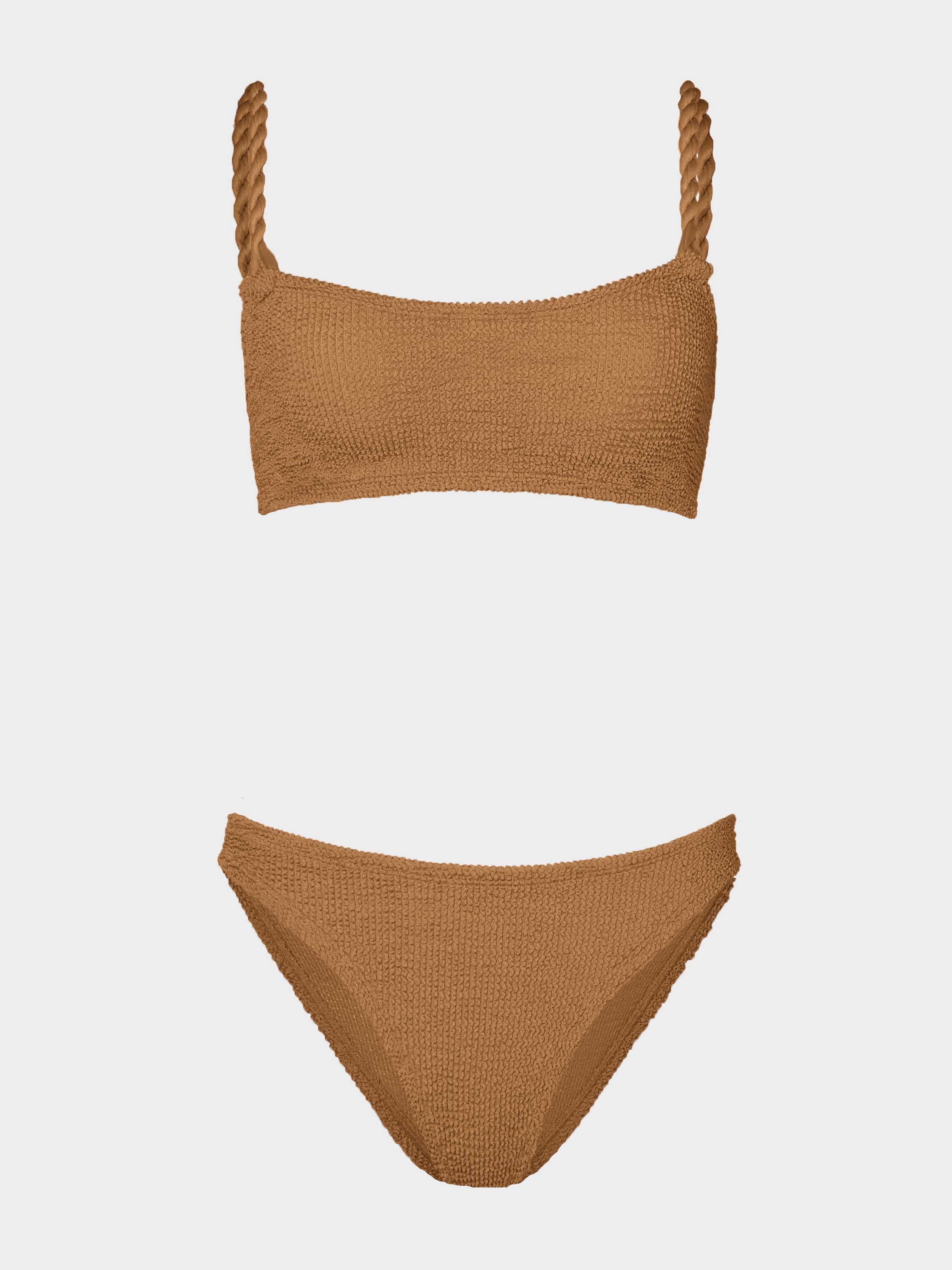 Phoebe Bikini - Metallic Cocoa