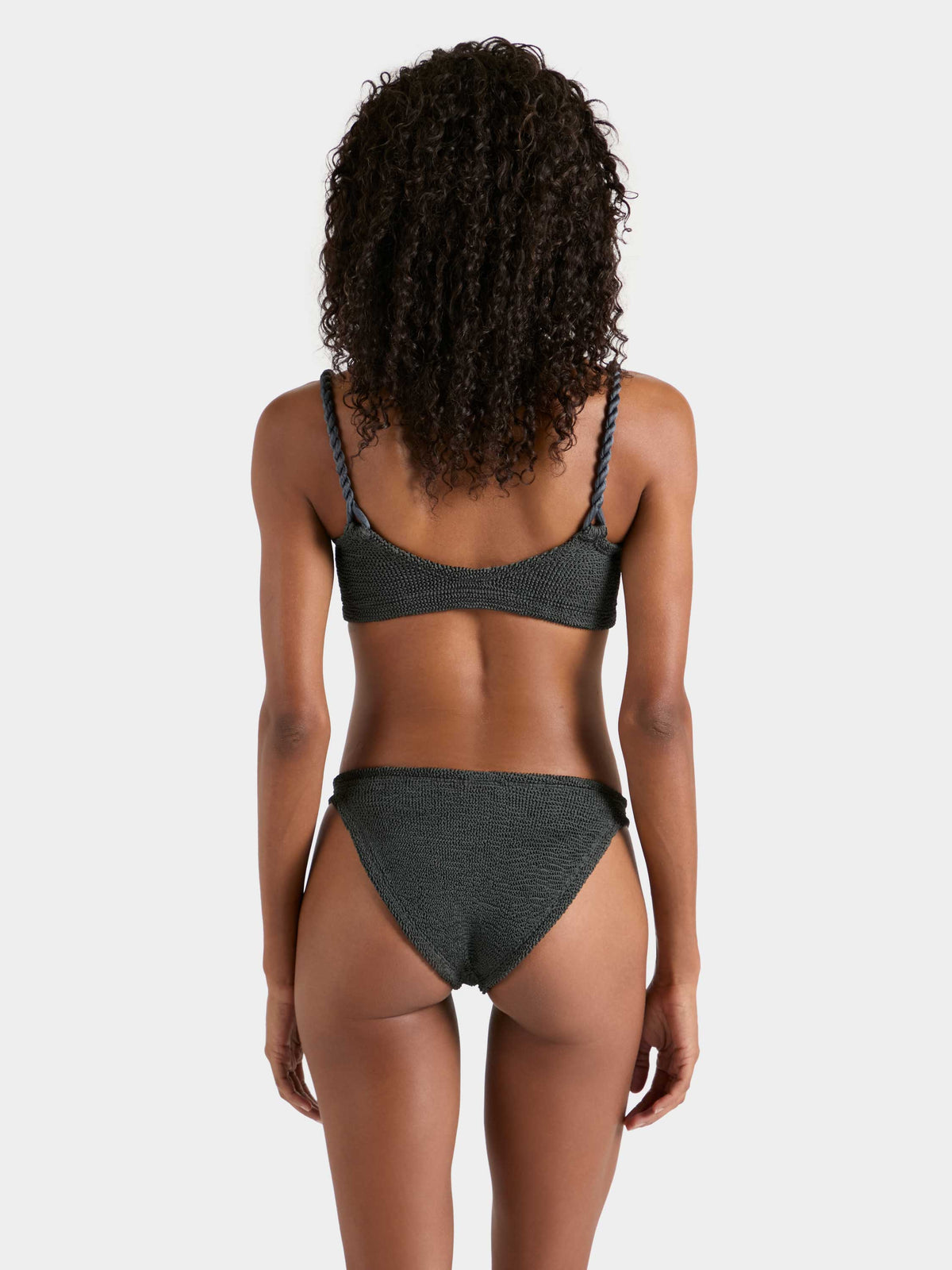 Phoebe Bikini - Metallic Graphite