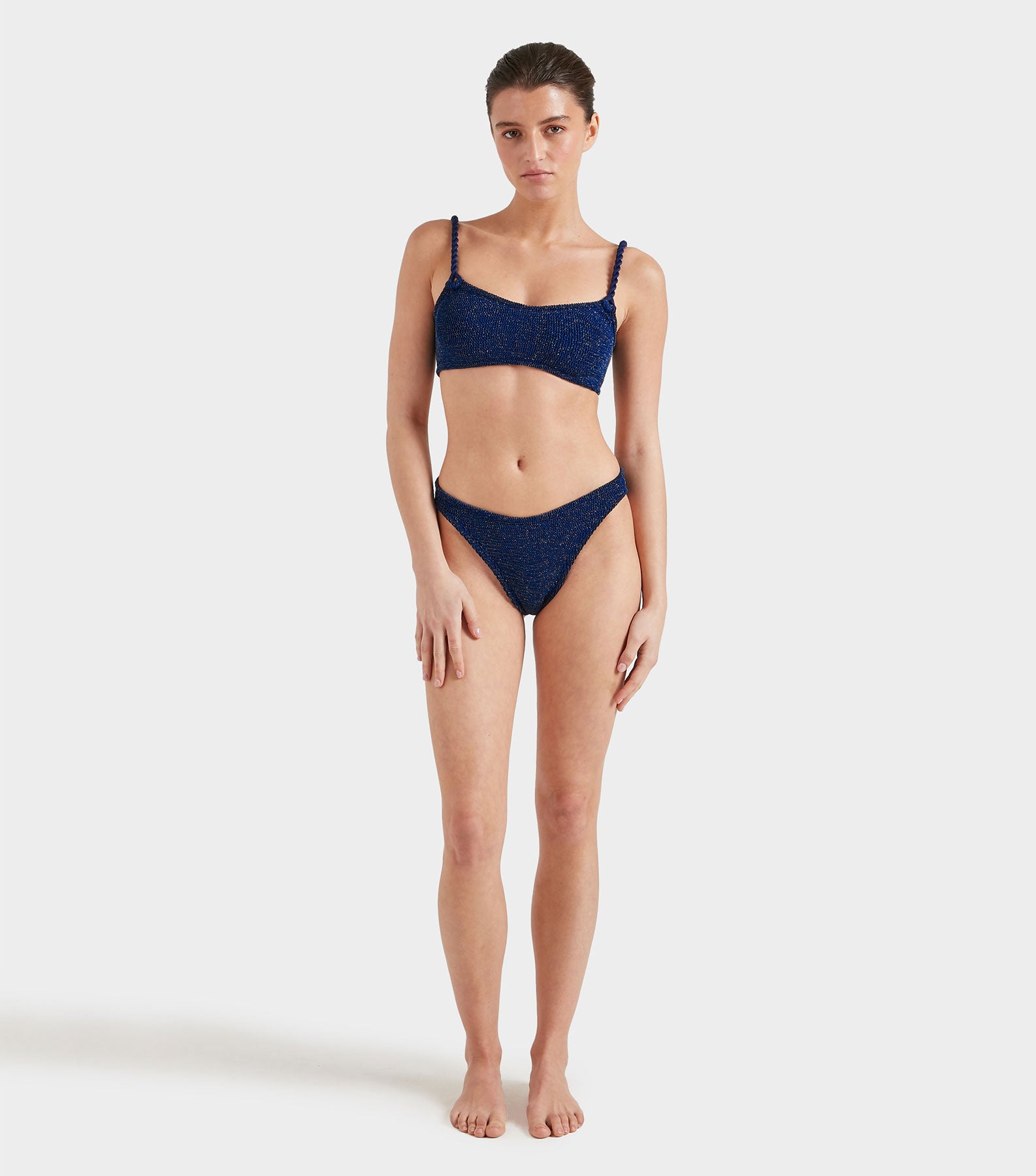 Phoebe Bikini - Navy/Silver