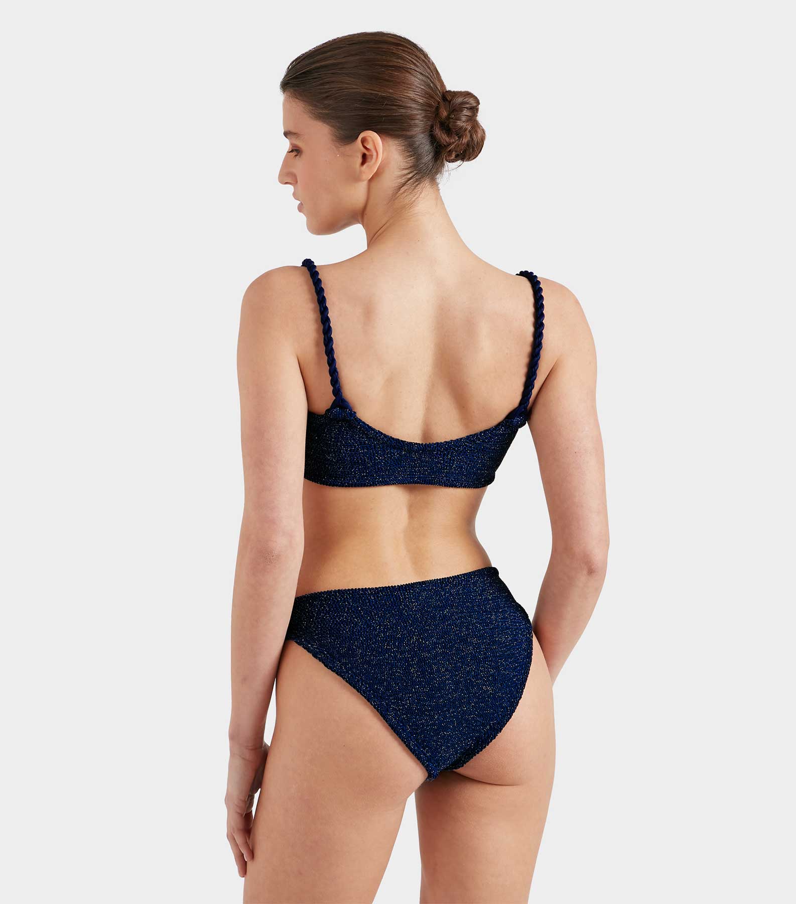 Phoebe Bikini - Navy/Silver