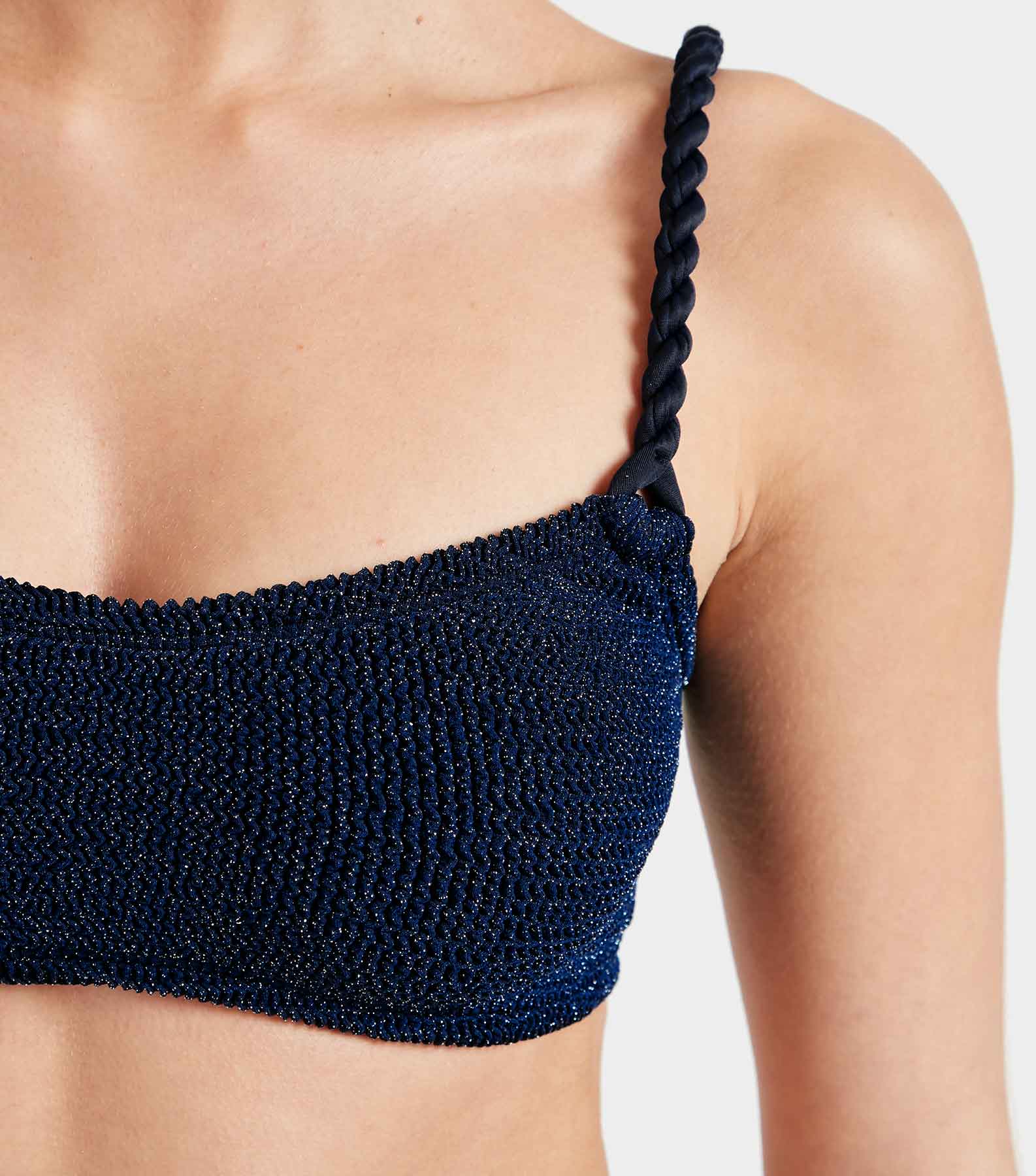 Phoebe Bikini - Navy/Silver