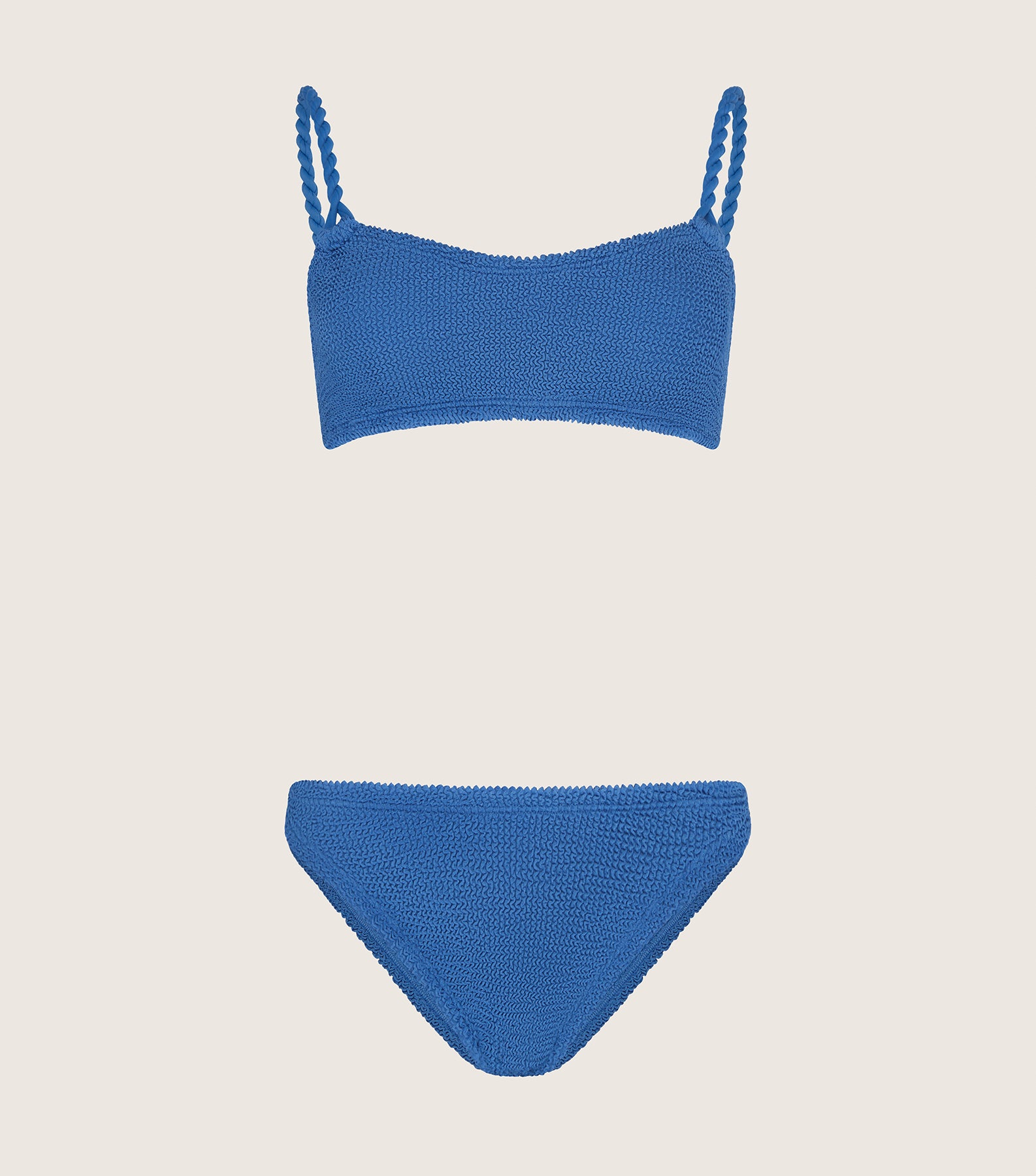 Phoebe Bikini - Metallic Denim