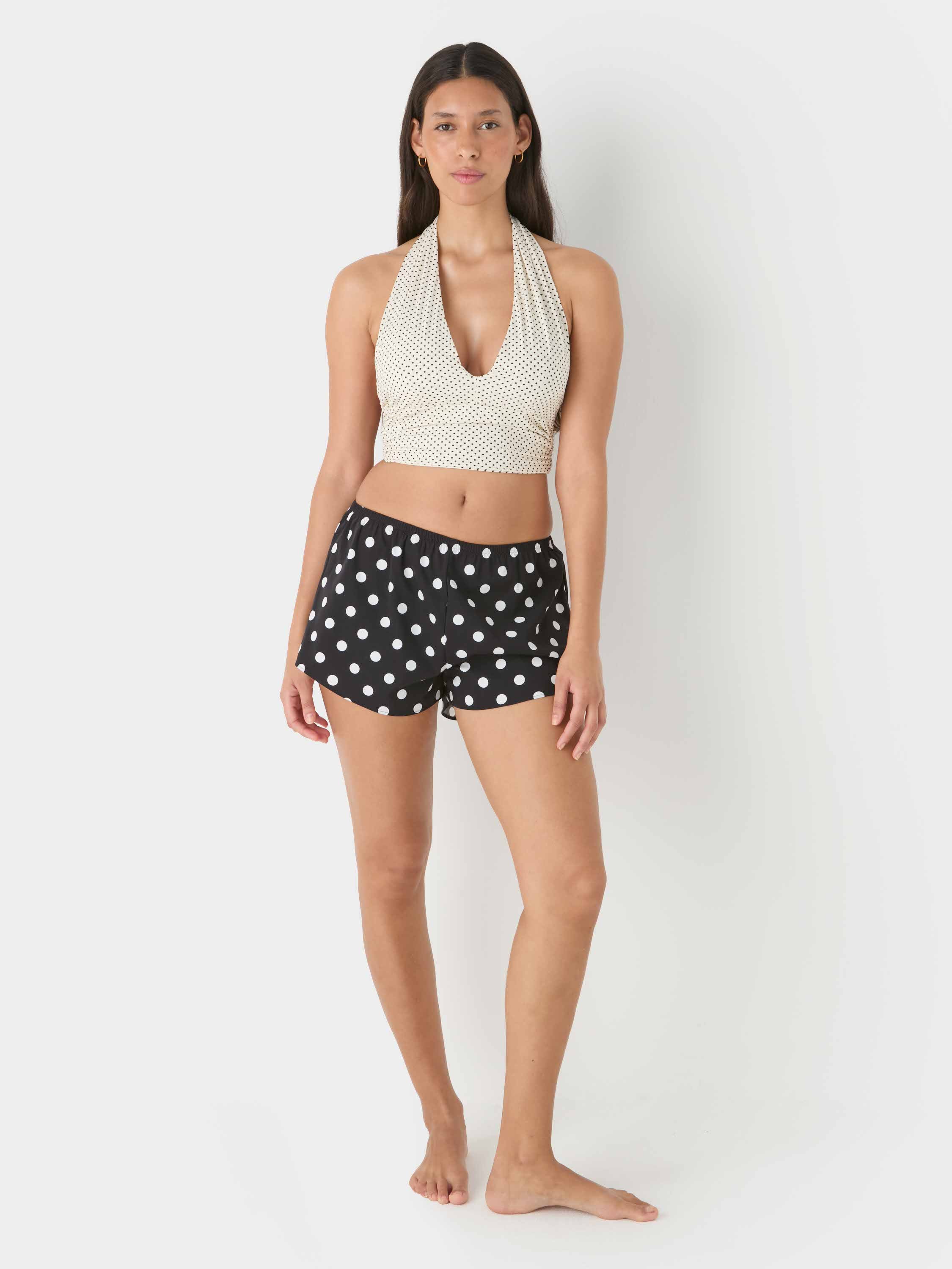 UPF Short - Black polka-dot