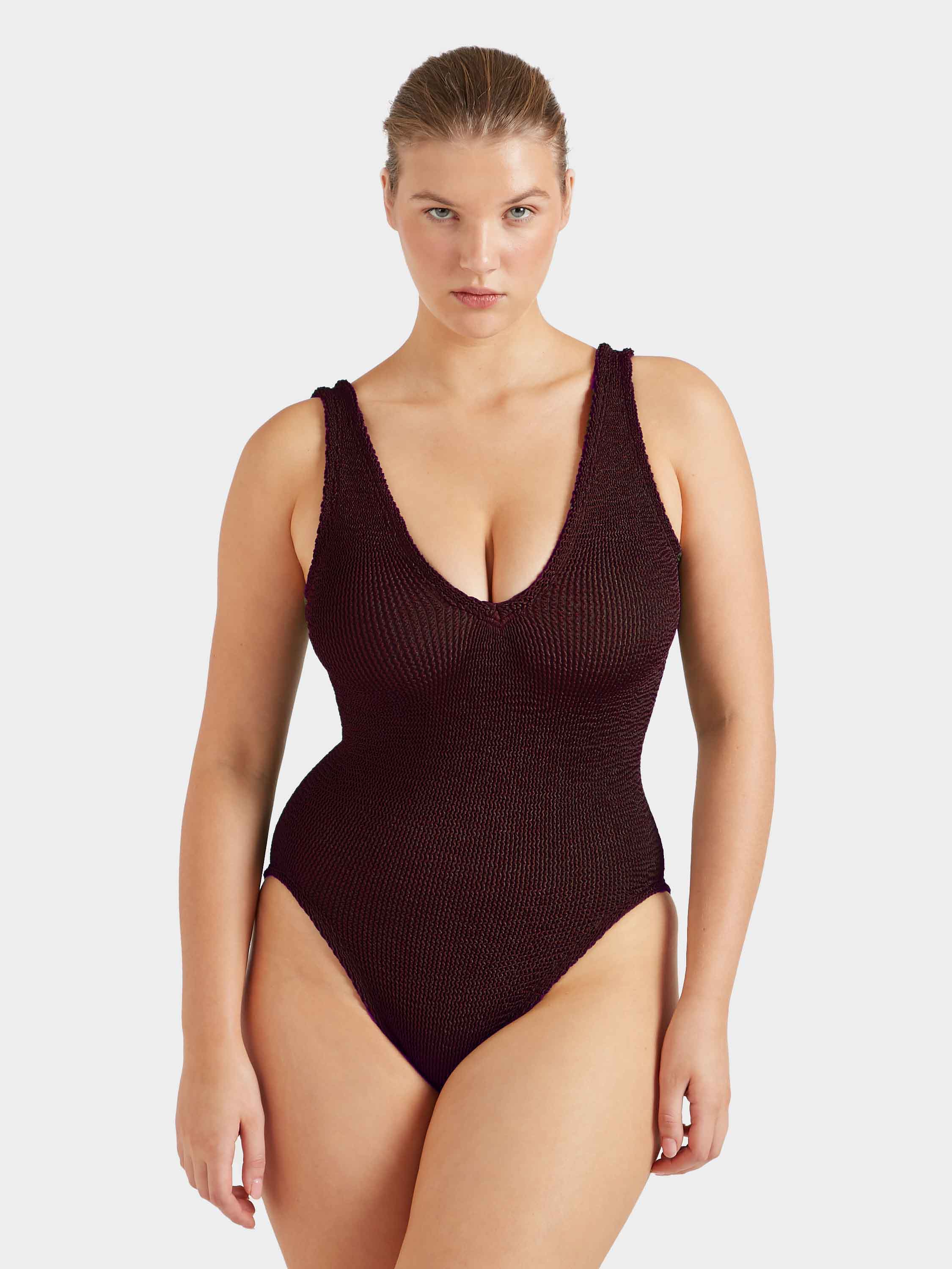 Sadie Swim - Metallic Chocolate