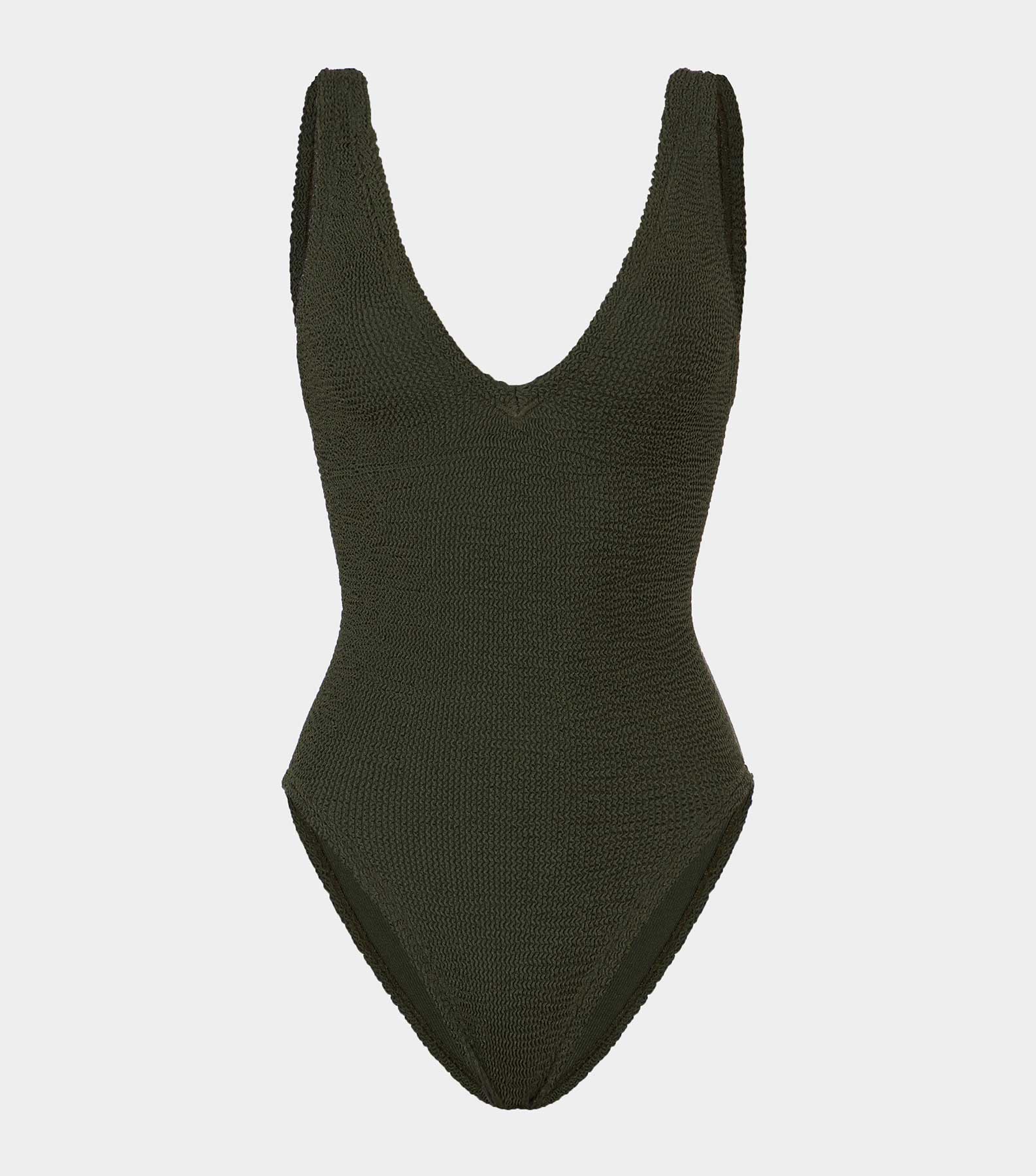 Sadie Swim - Metallic Khaki