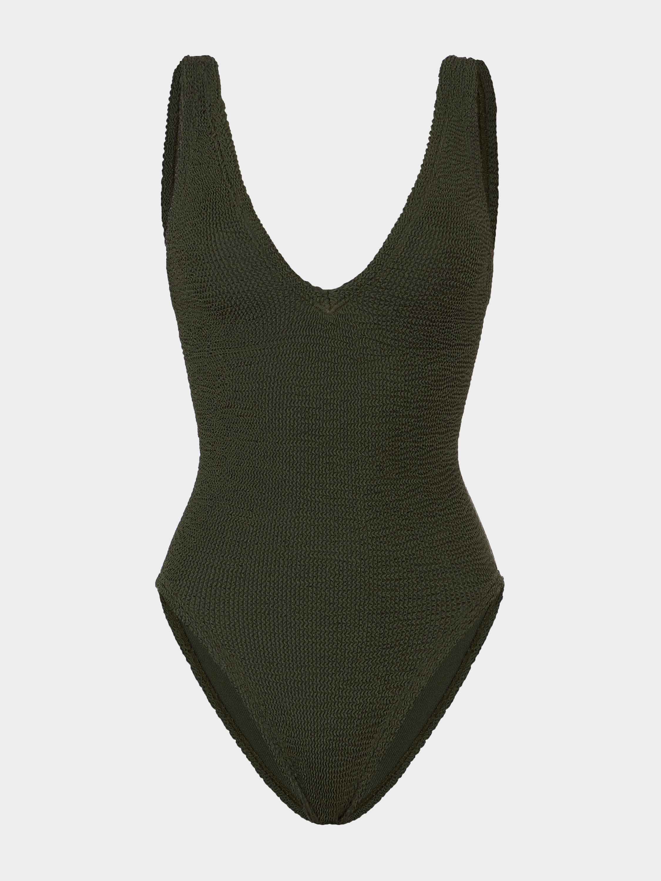 Sadie Swim - Metallic Khaki