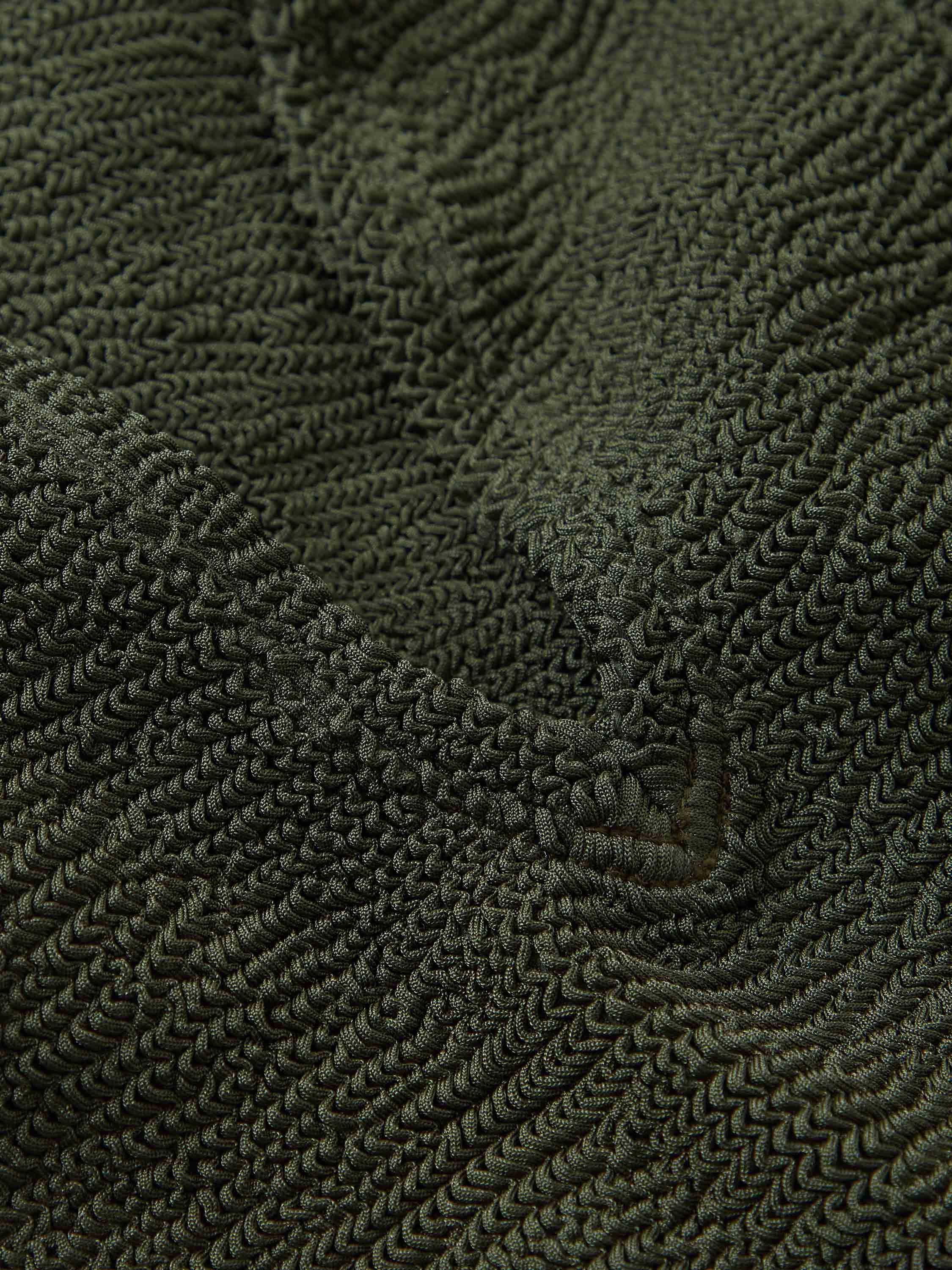 Scrunchie  - Metallic Khaki