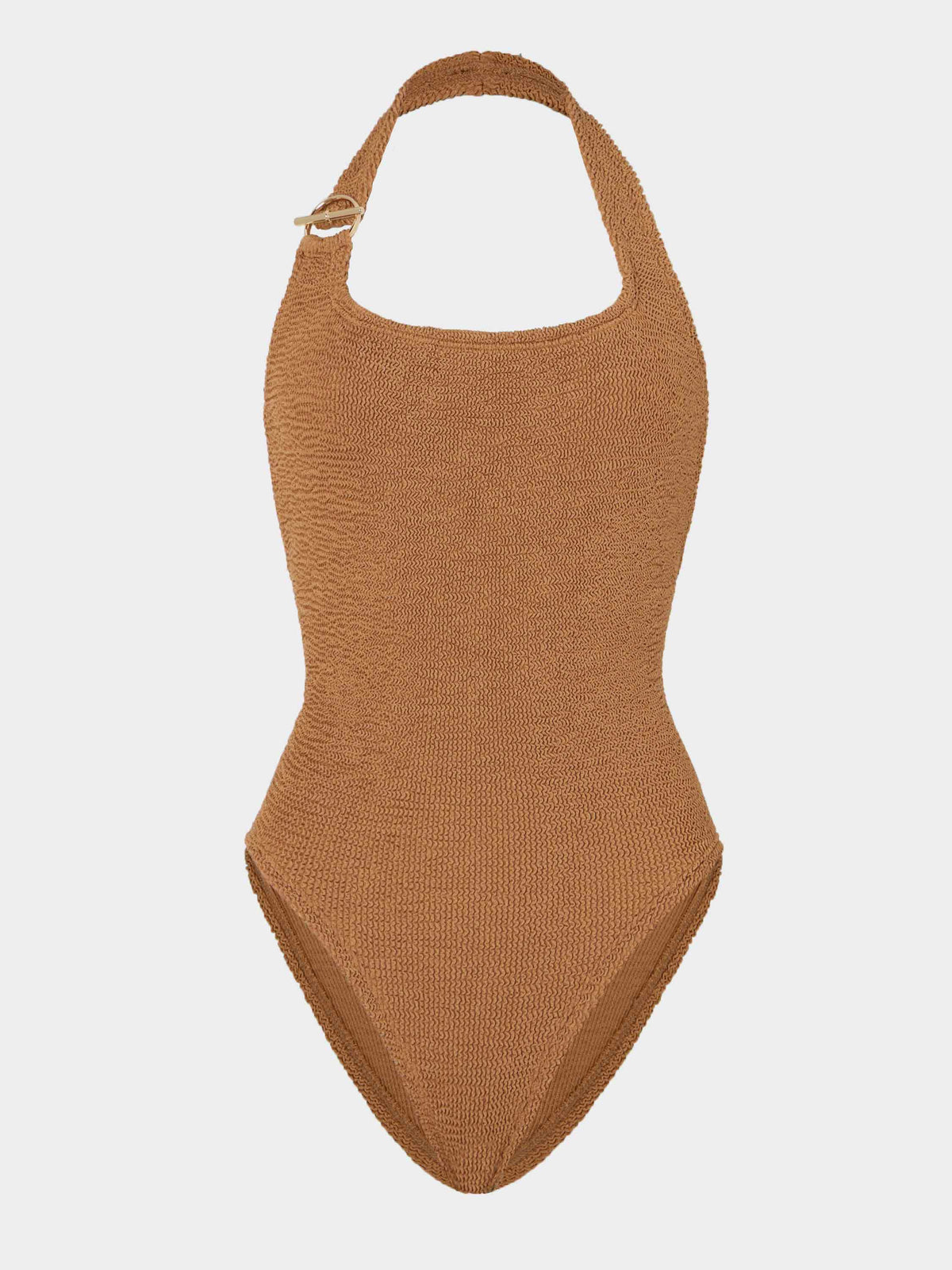 Sandy T Bar Swim - Metallic Cocoa