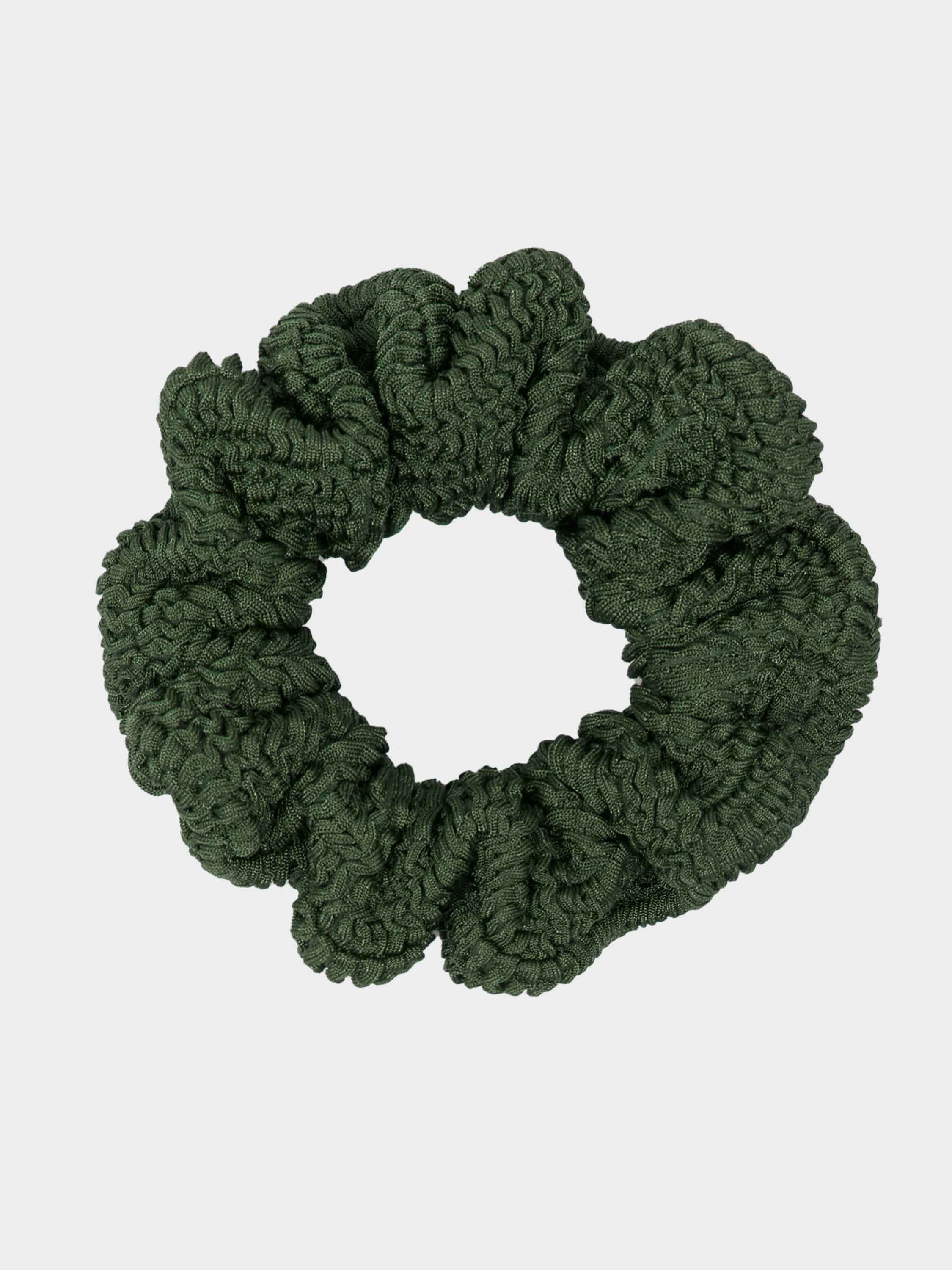 Scrunchie  - Metallic Khaki