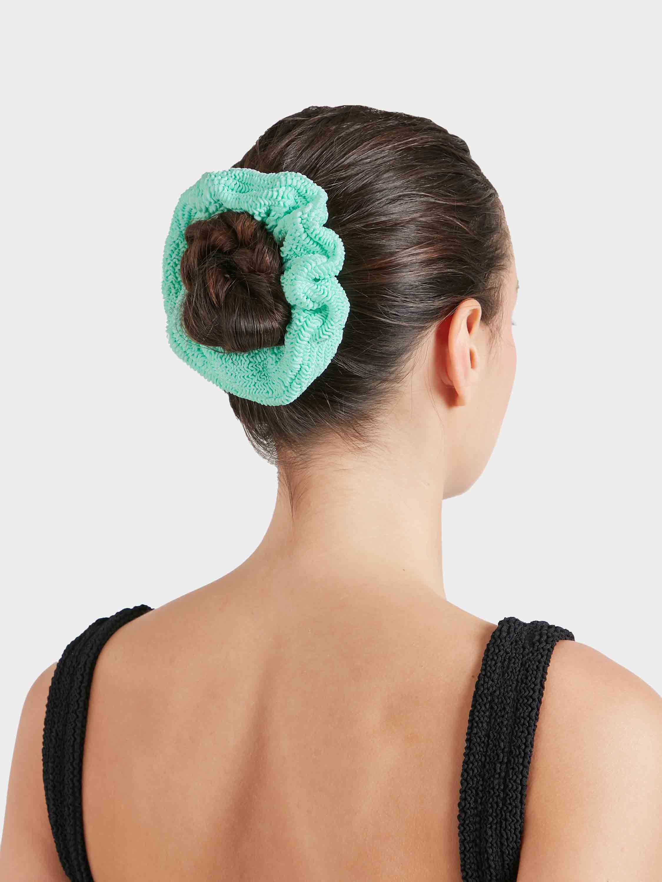 Scrunchie - Metallic Mint
