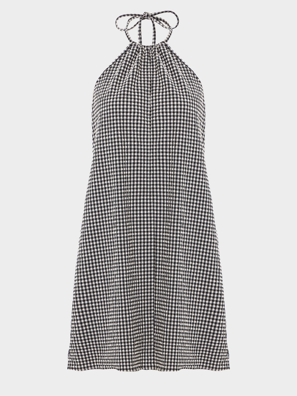 black gingham seersucker winona mini dress Women's Winona Dress in Tan Gingham Seersucker