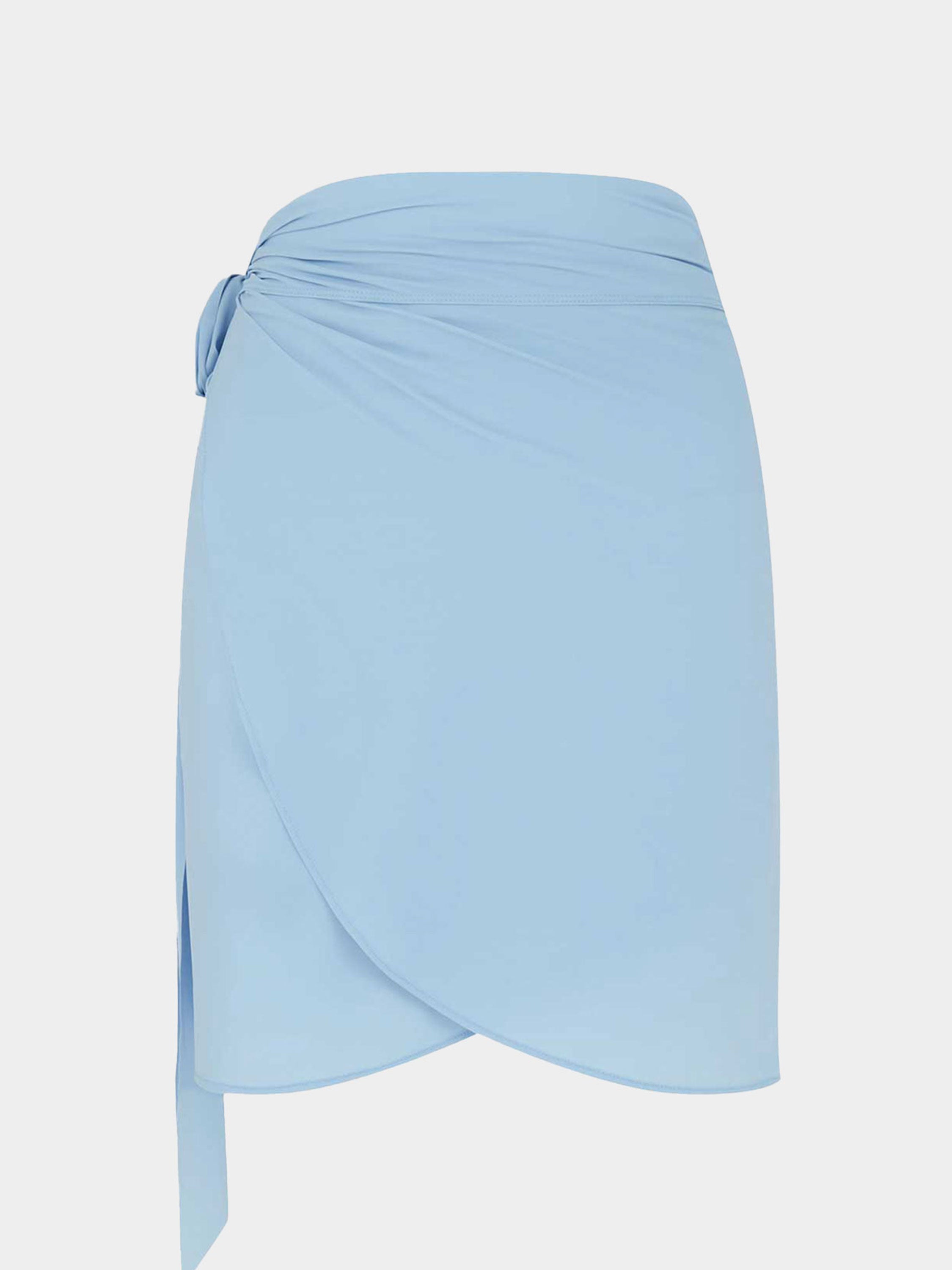 Short UPF 50+ Sarong - Cornflower