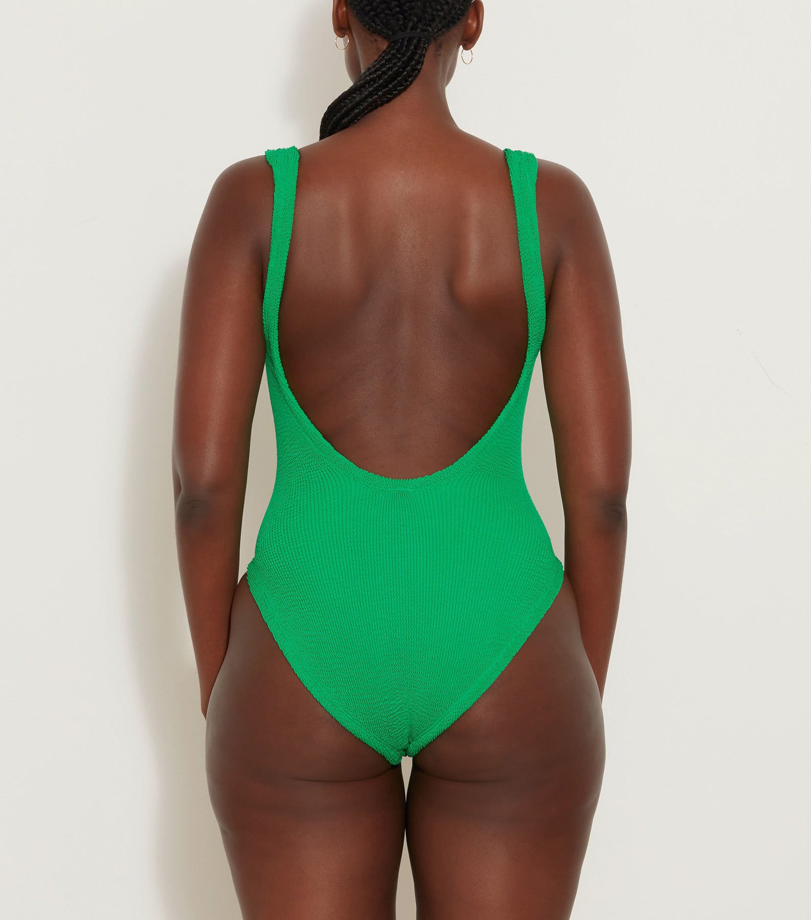 Square Neck Swim - Emerald