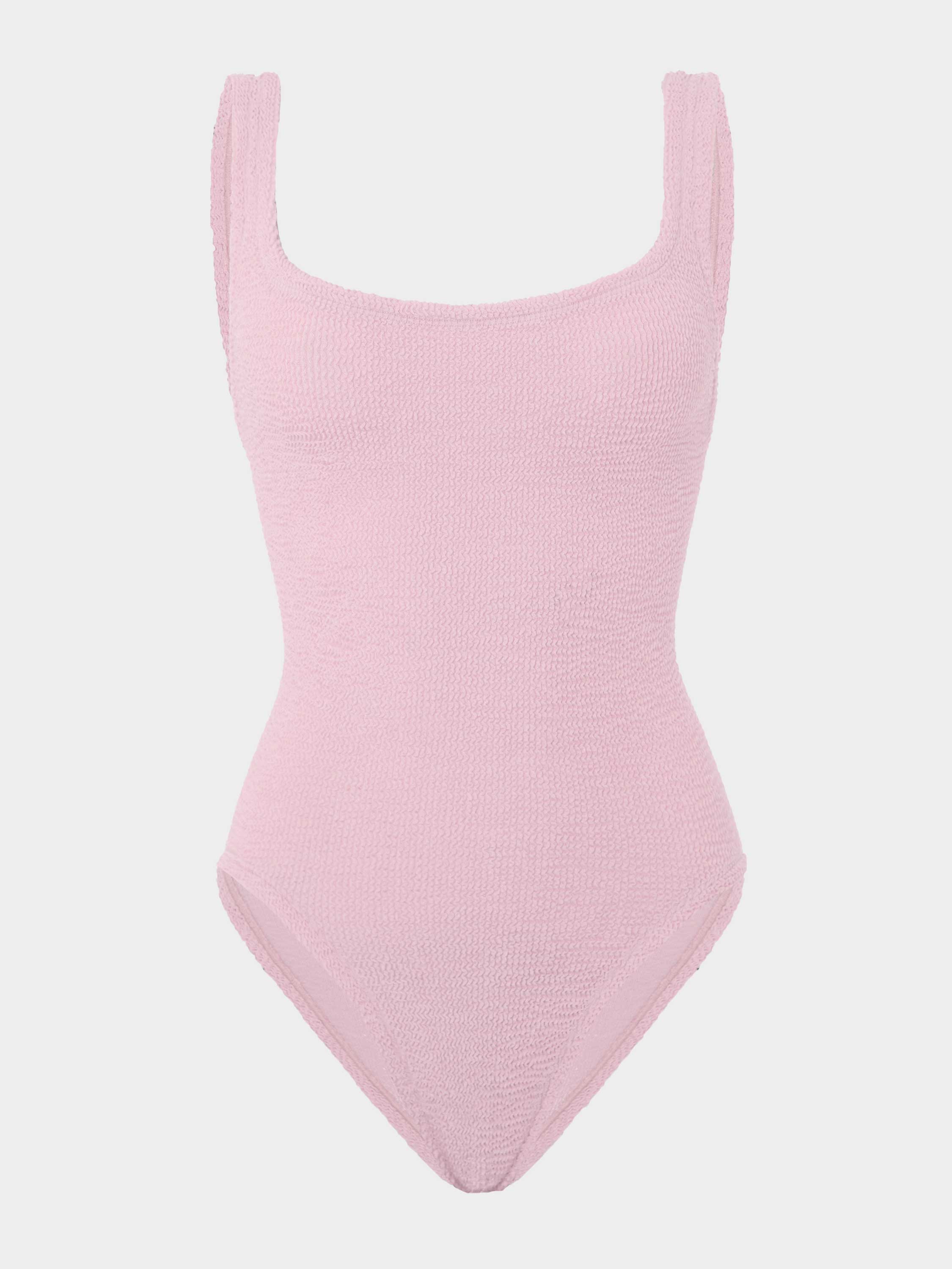 Square Neck Swim Ballet Pink