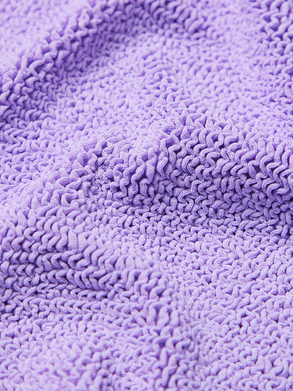 Fabric detail of 3 to 6 years Kids Lilac Isla Swimsuit 