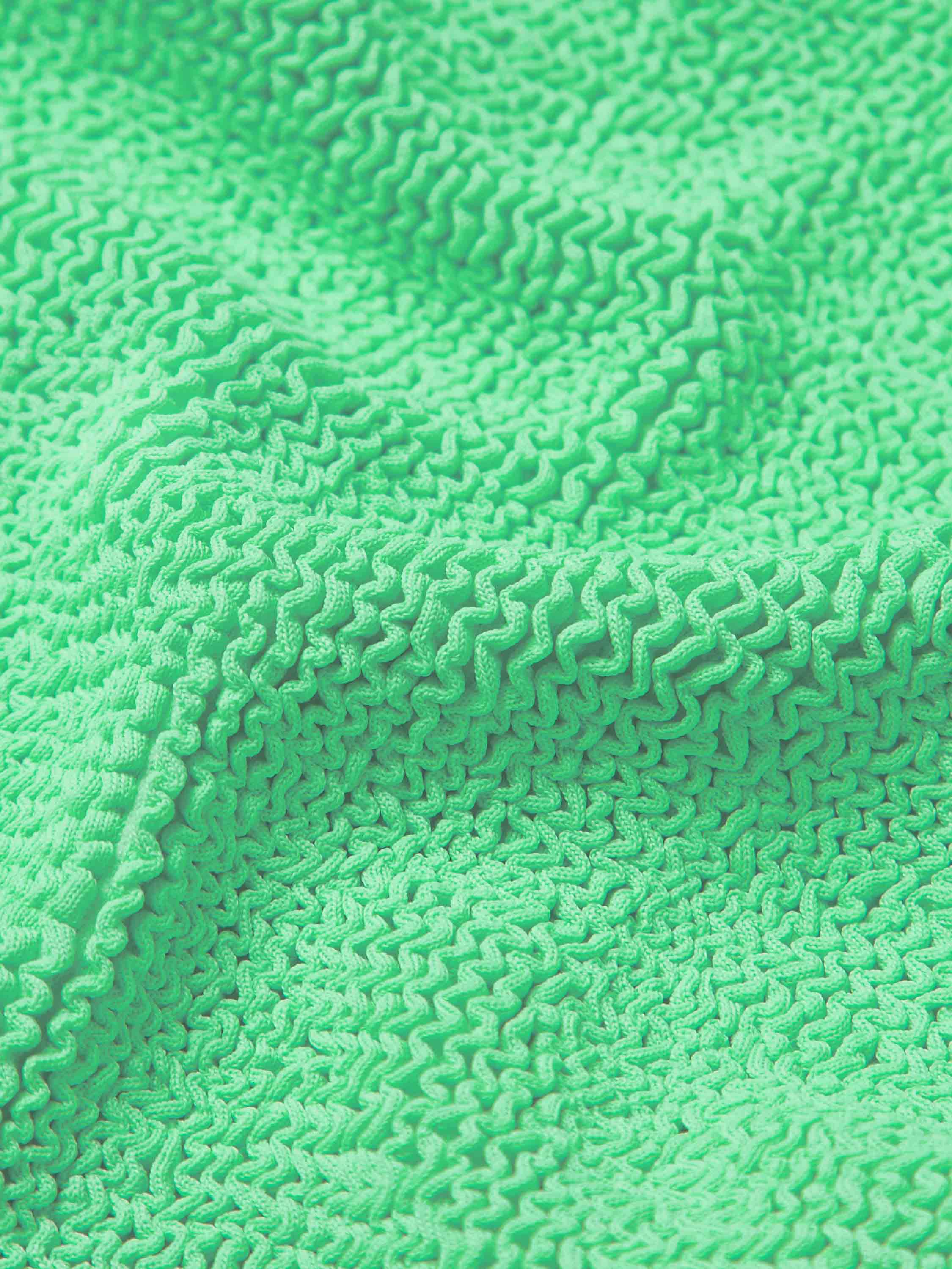 Square Neck Swim - Lime