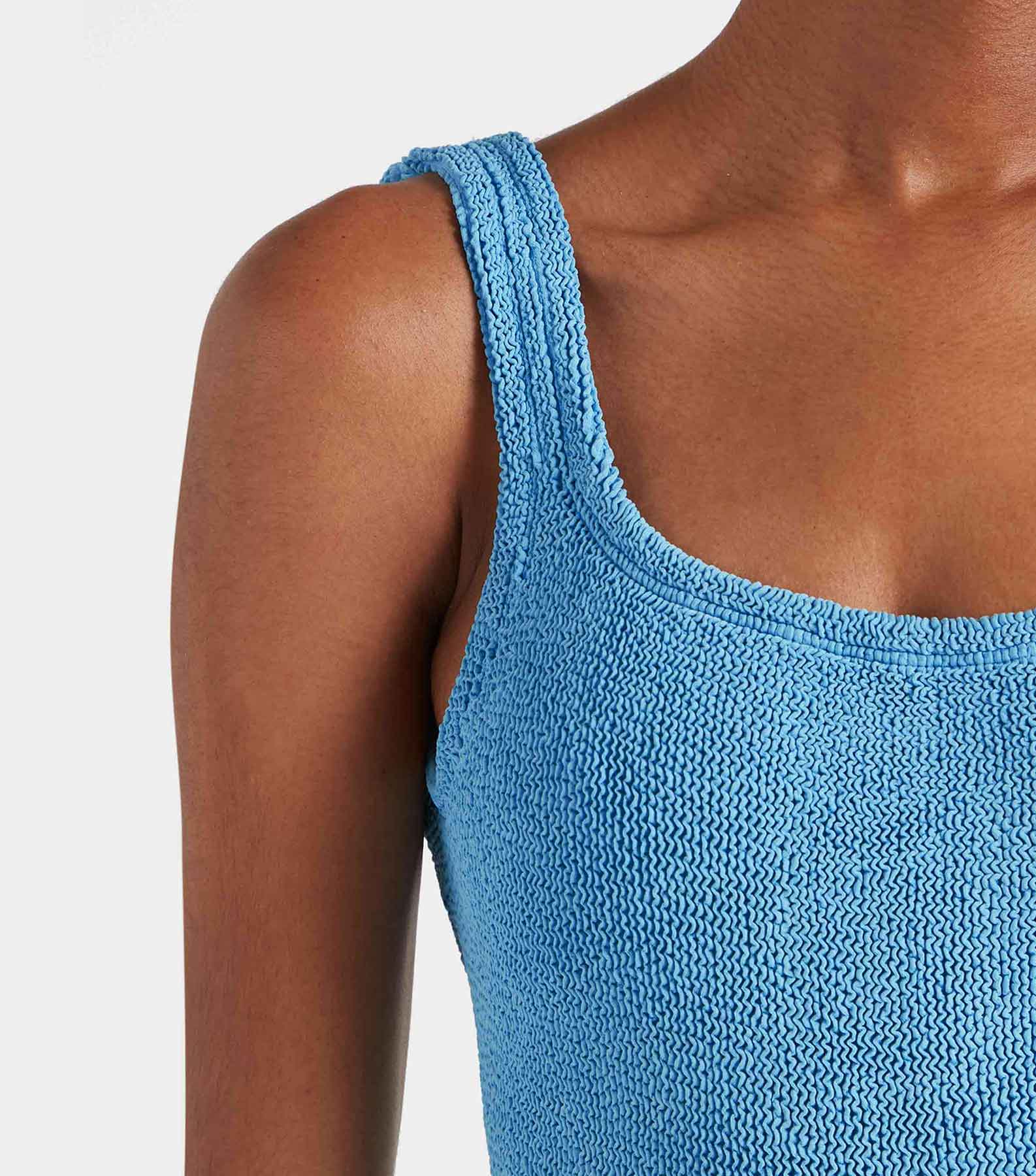 Square Neck Swim - Sky Blue