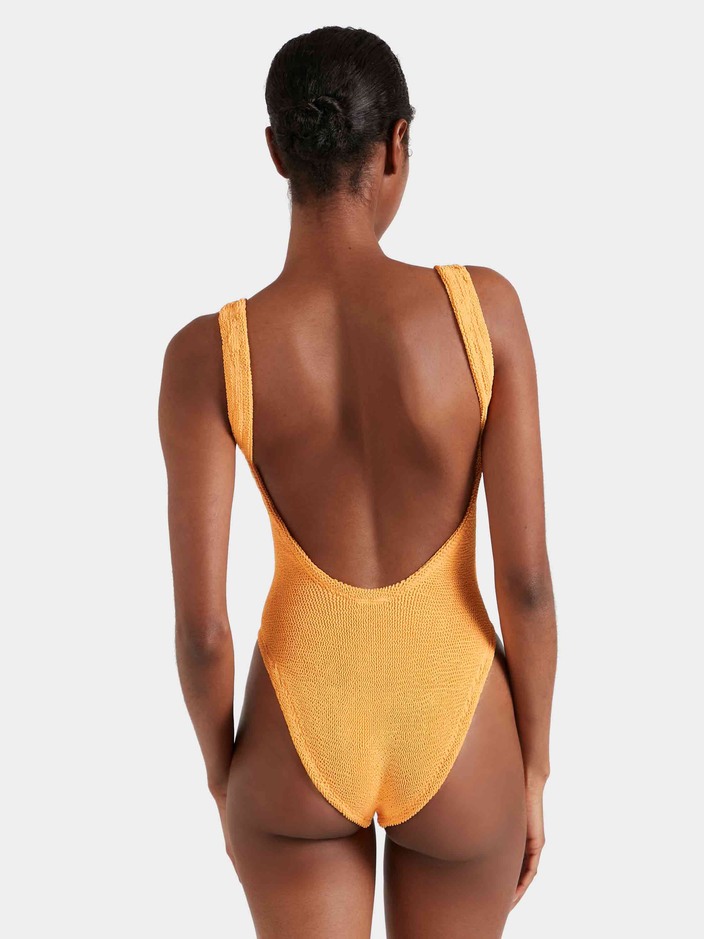 Square Neck Swim - Mango Sorbet