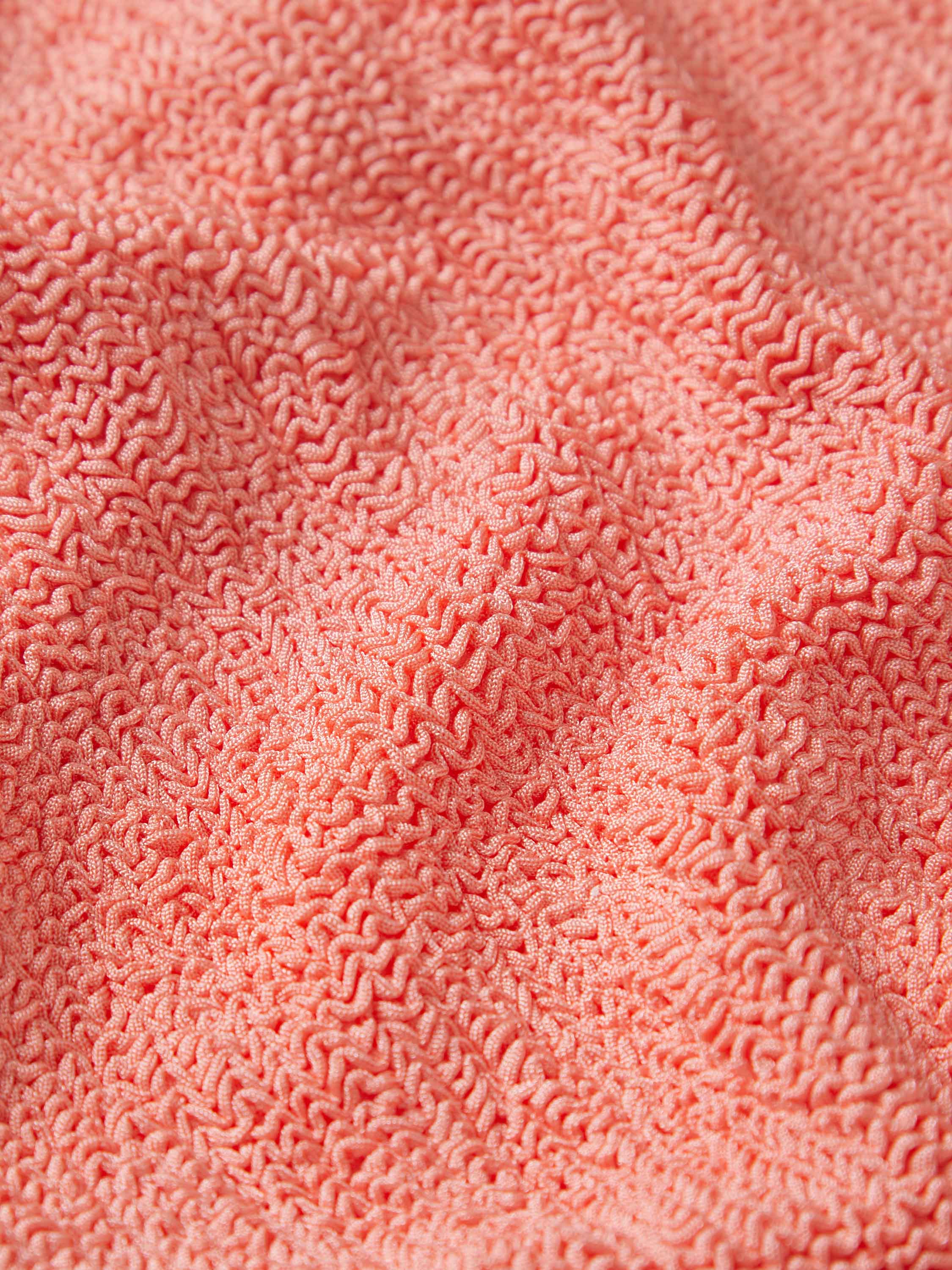 Scrunchie - Metallic Coral