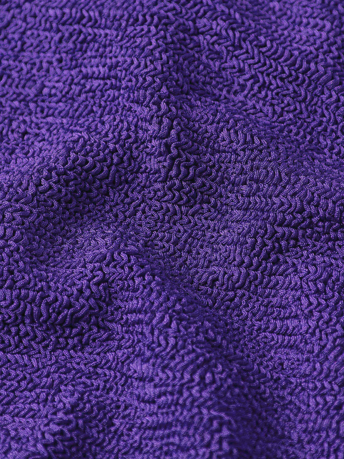 Square Neck Swim - Metallic Purple Magic