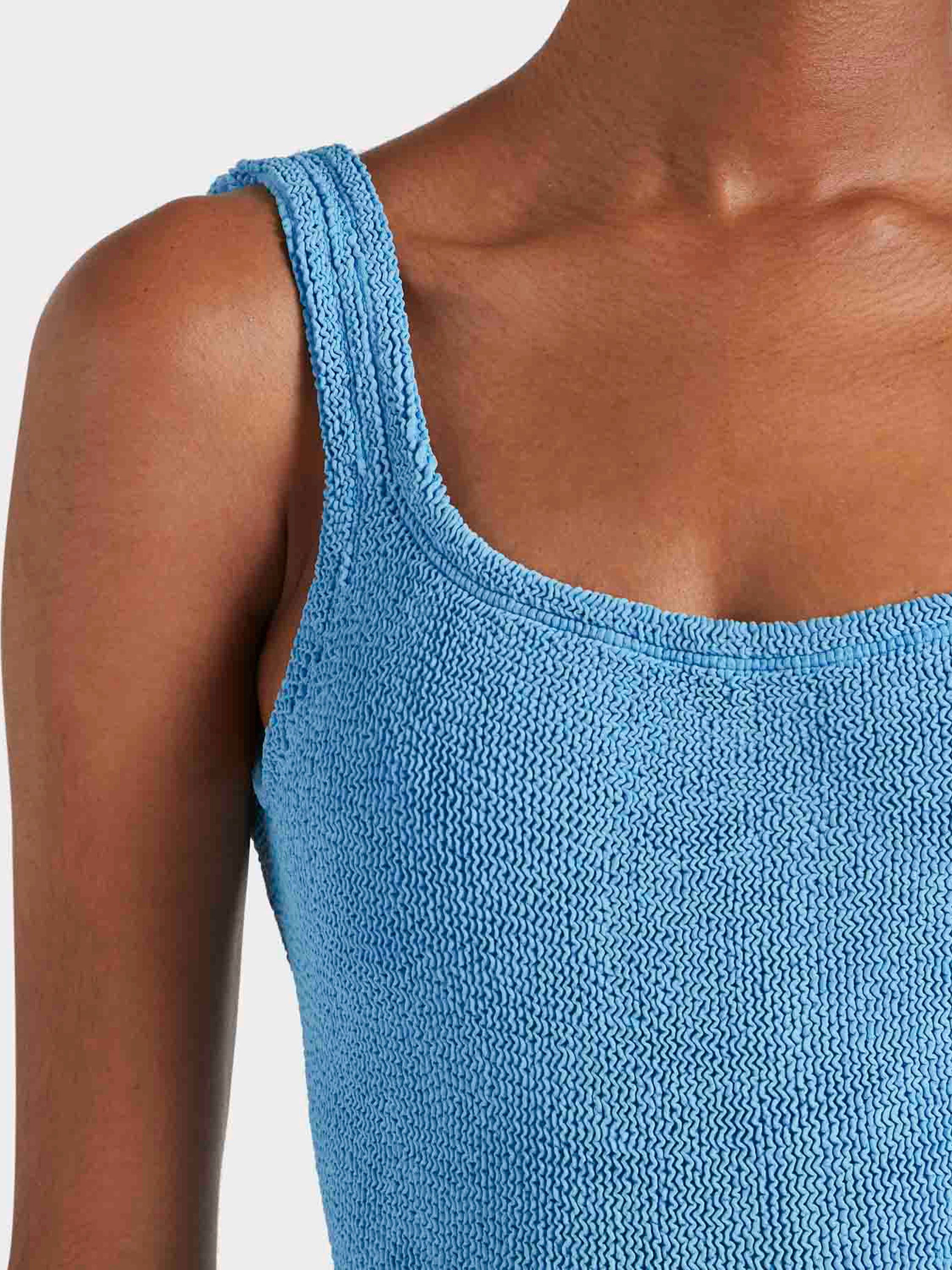 Square Neck Swim - Sky Blue