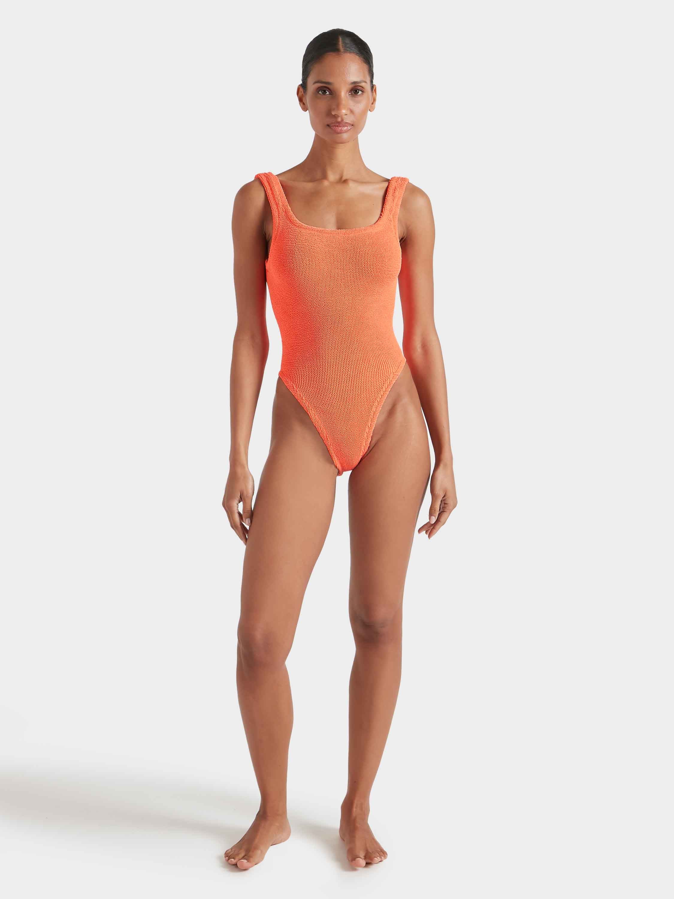 Square Neck Swim - Orange