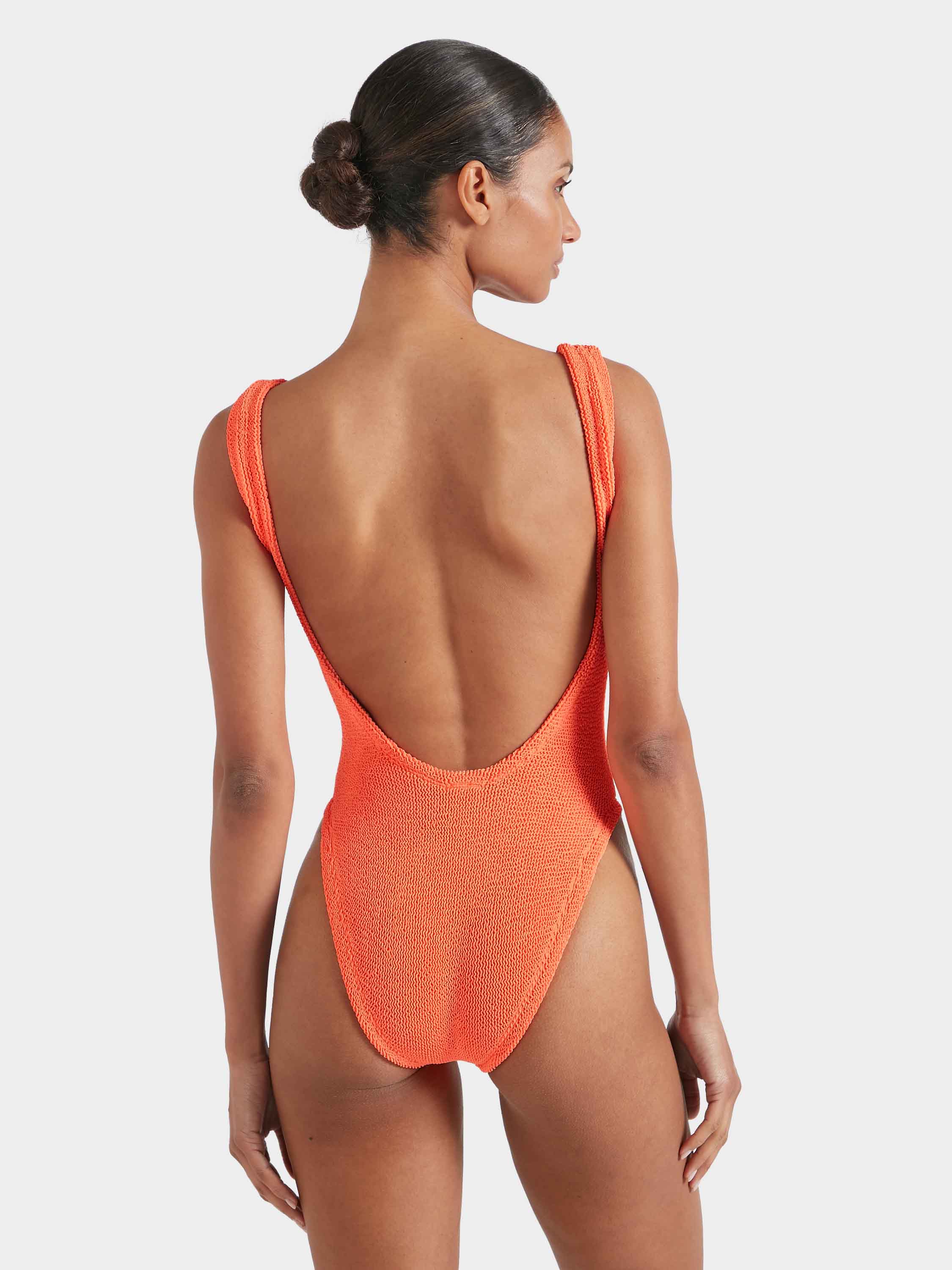 Square Neck Swim - Orange