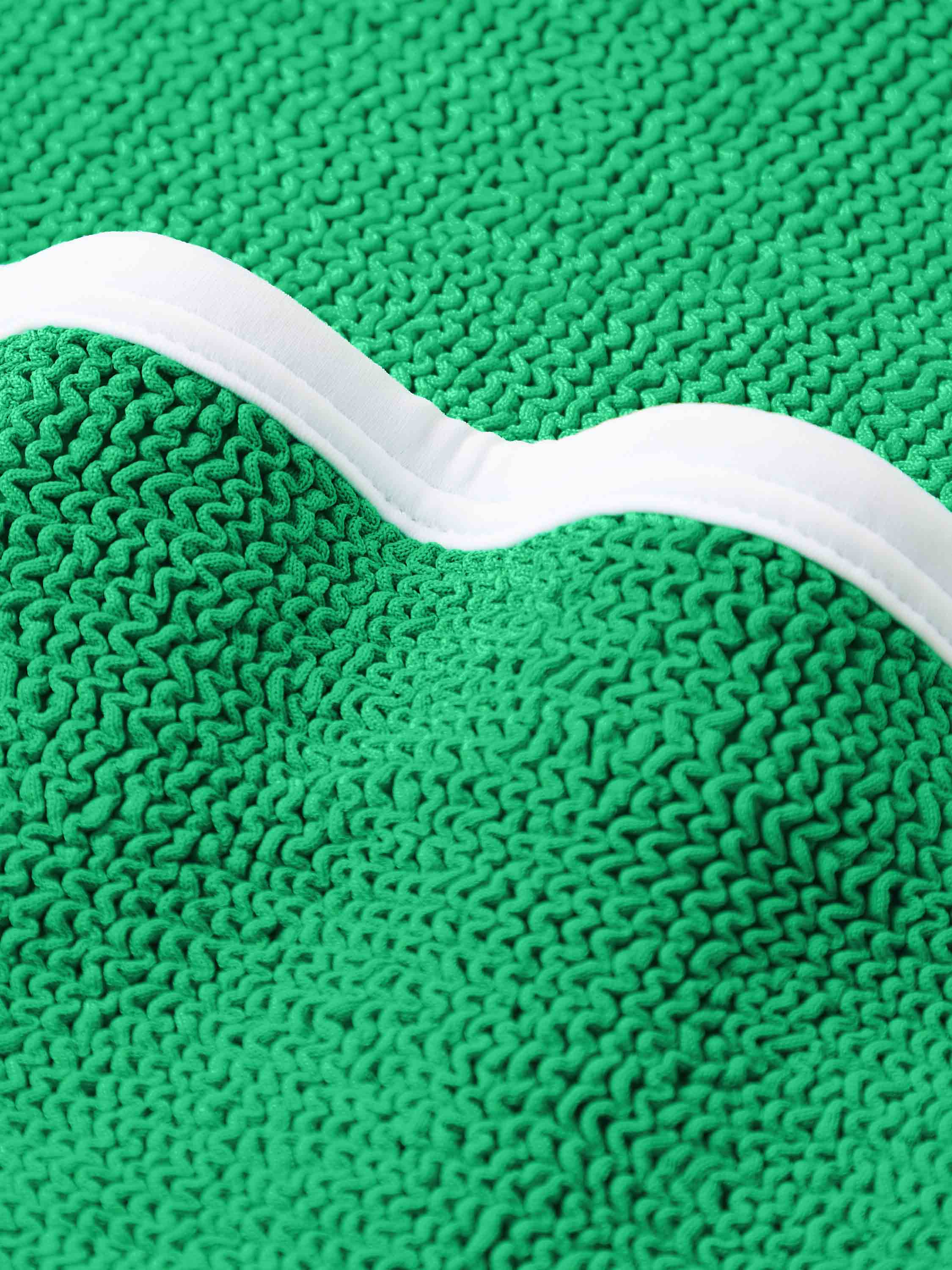 Devyn Swimskirt/Tube Top - Emerald/White