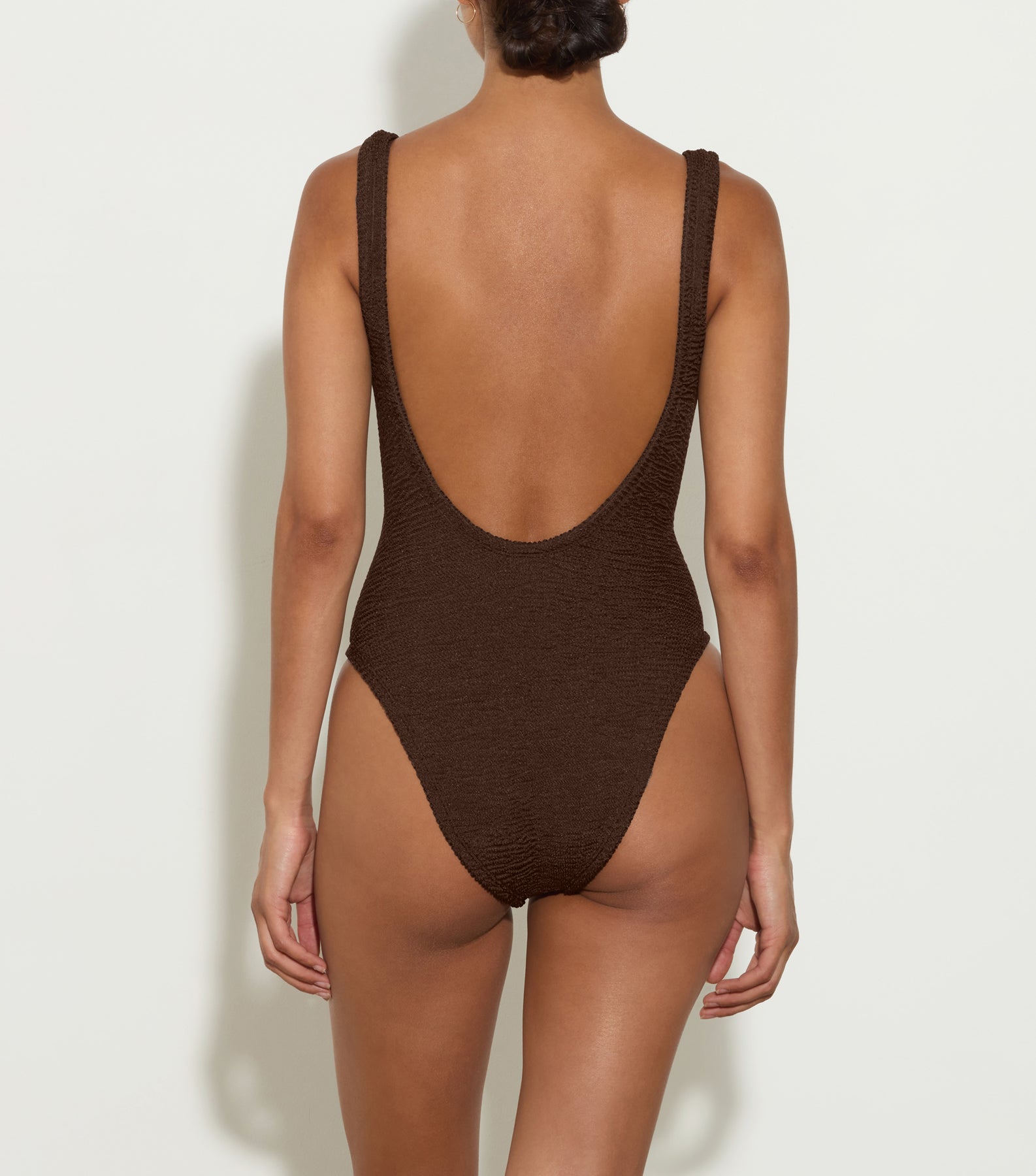 Tonya Swim - Metallic Chocolate