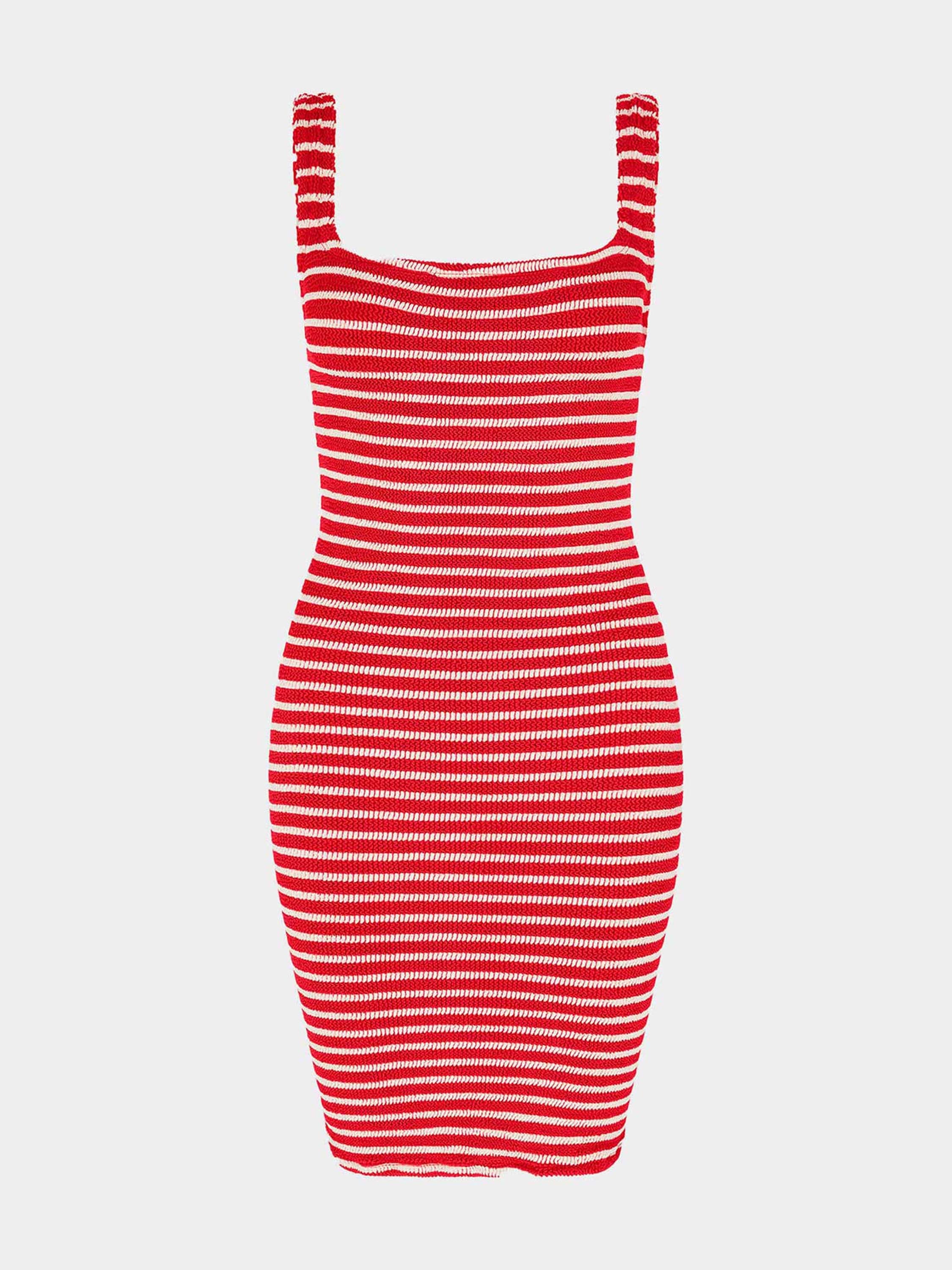 Tank Dress - Red/White Stripe