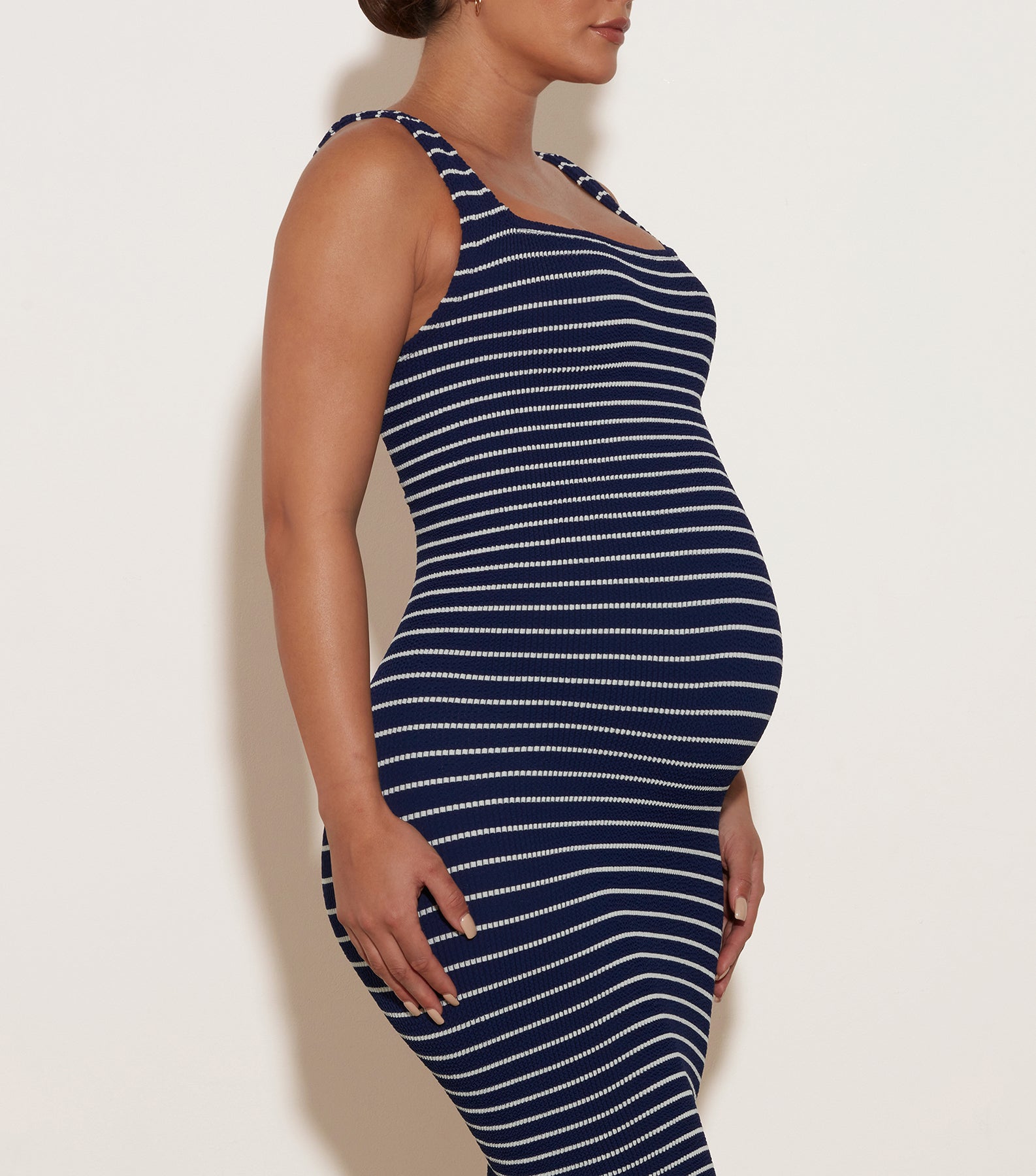 Tank Dress - Navy/White Stripe