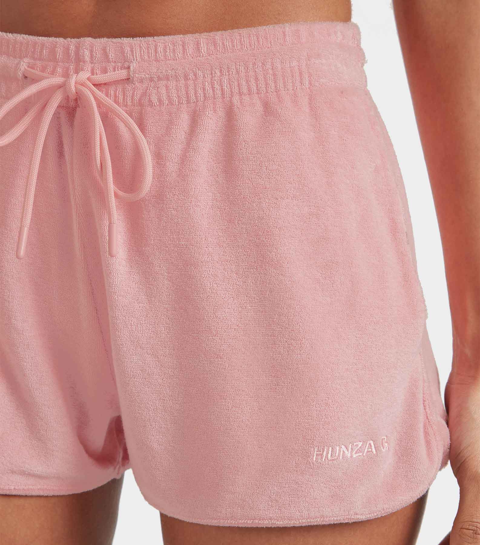Terry Towelling Short - Pink