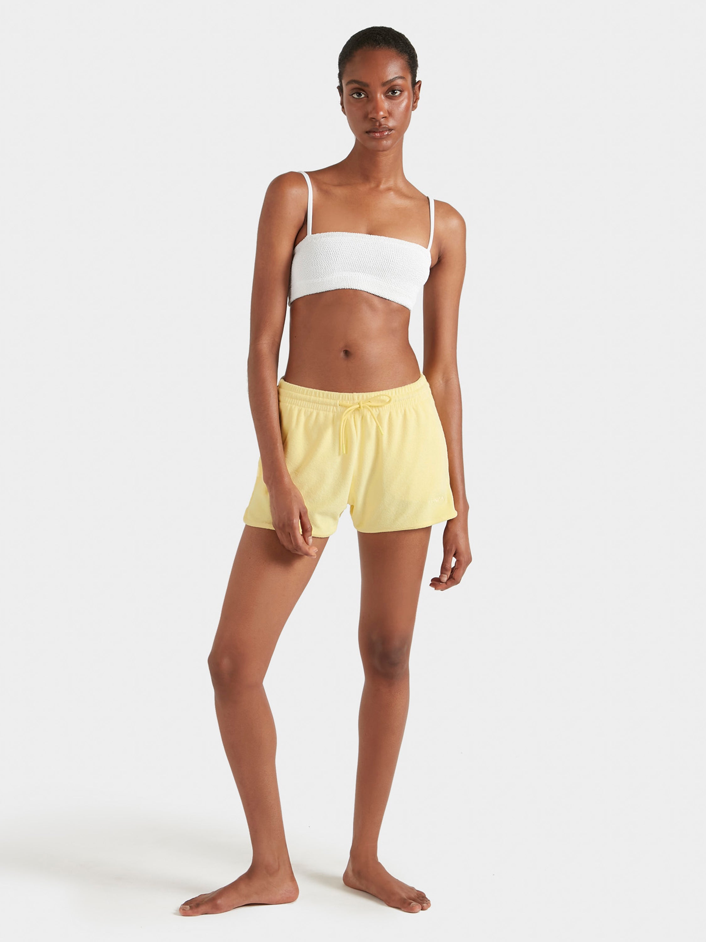 Terry Towelling Shorts - Butter