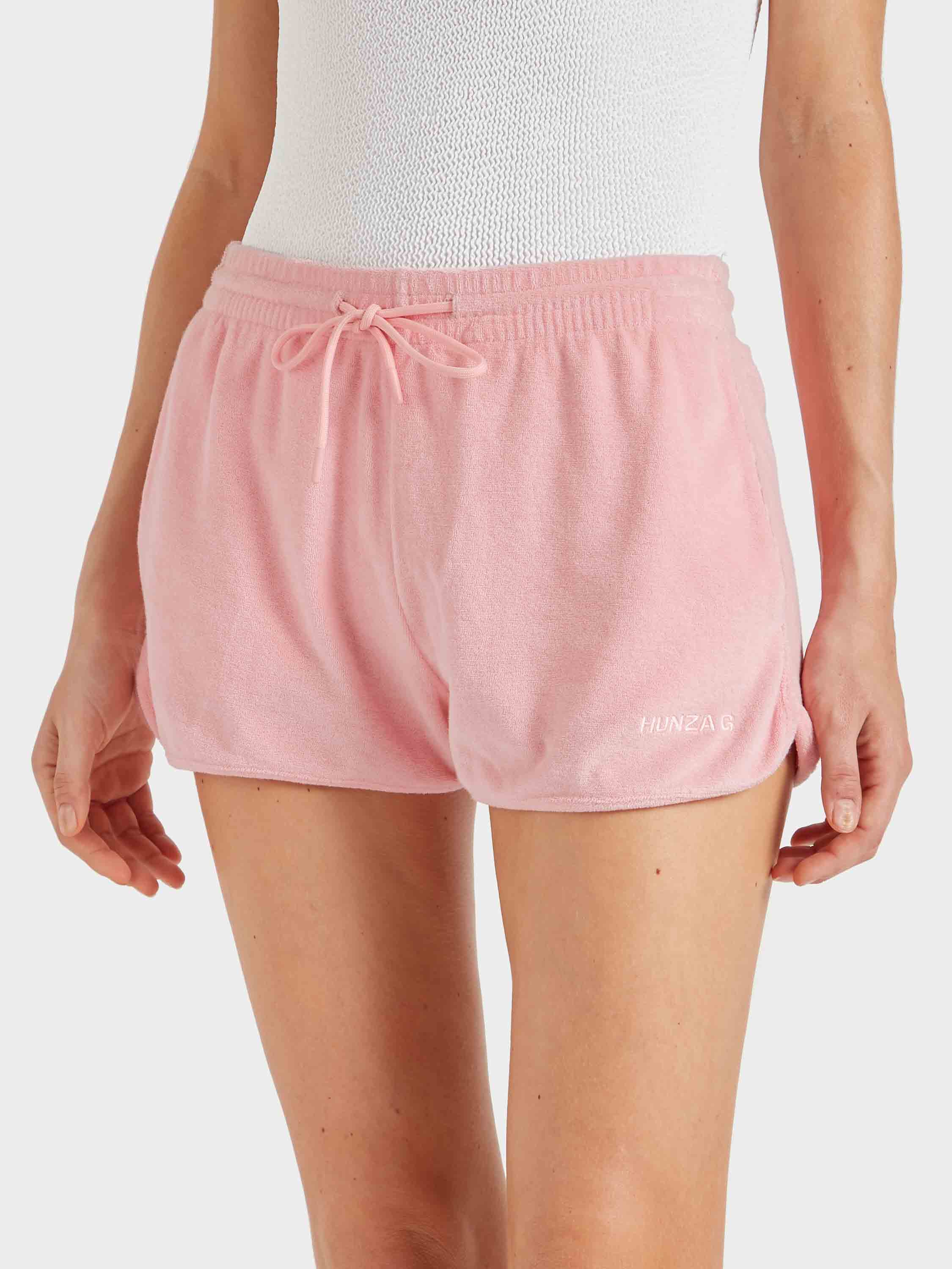 Terry Towelling Short - Pink