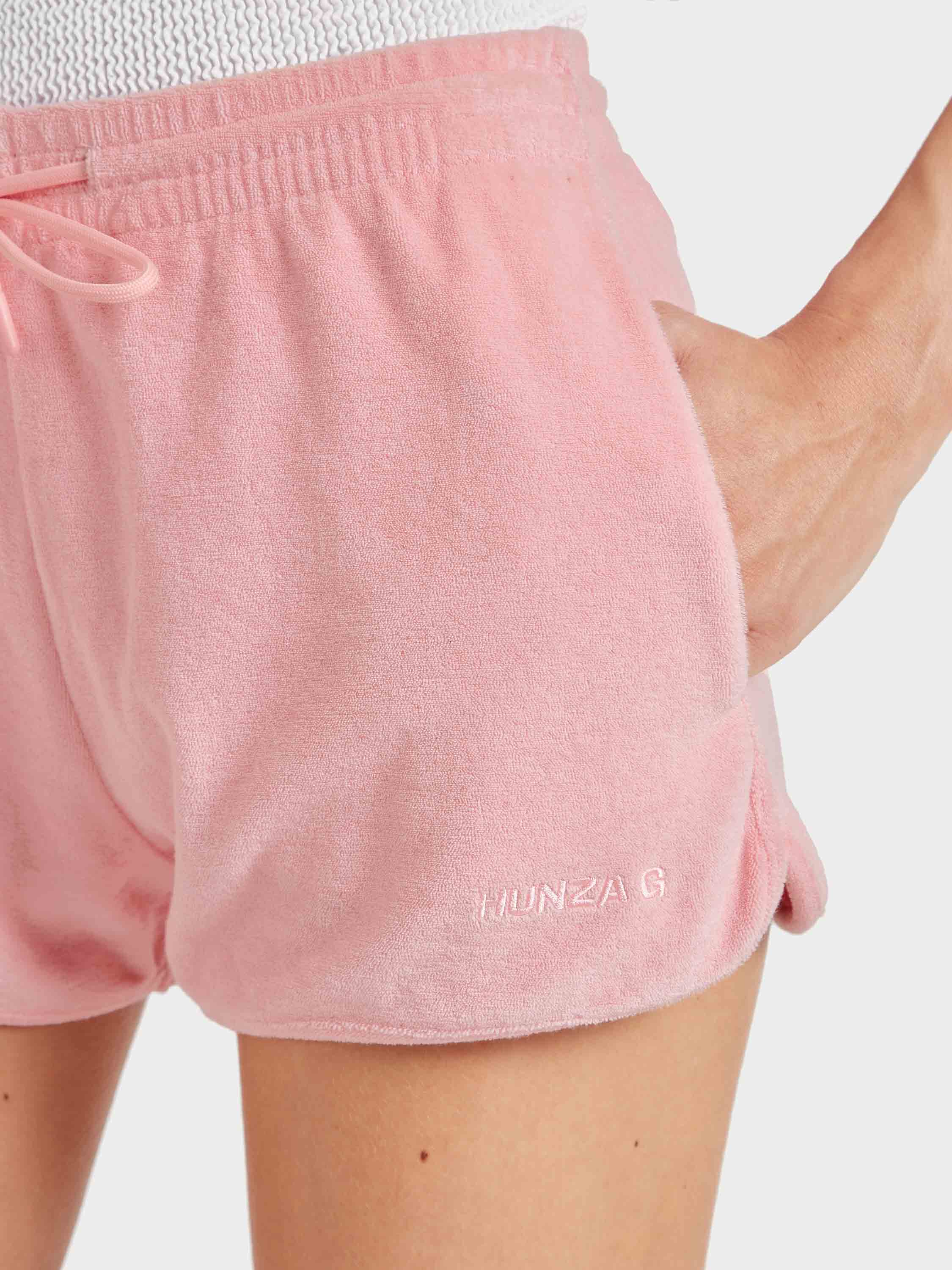 Terry Towelling Short - Pink
