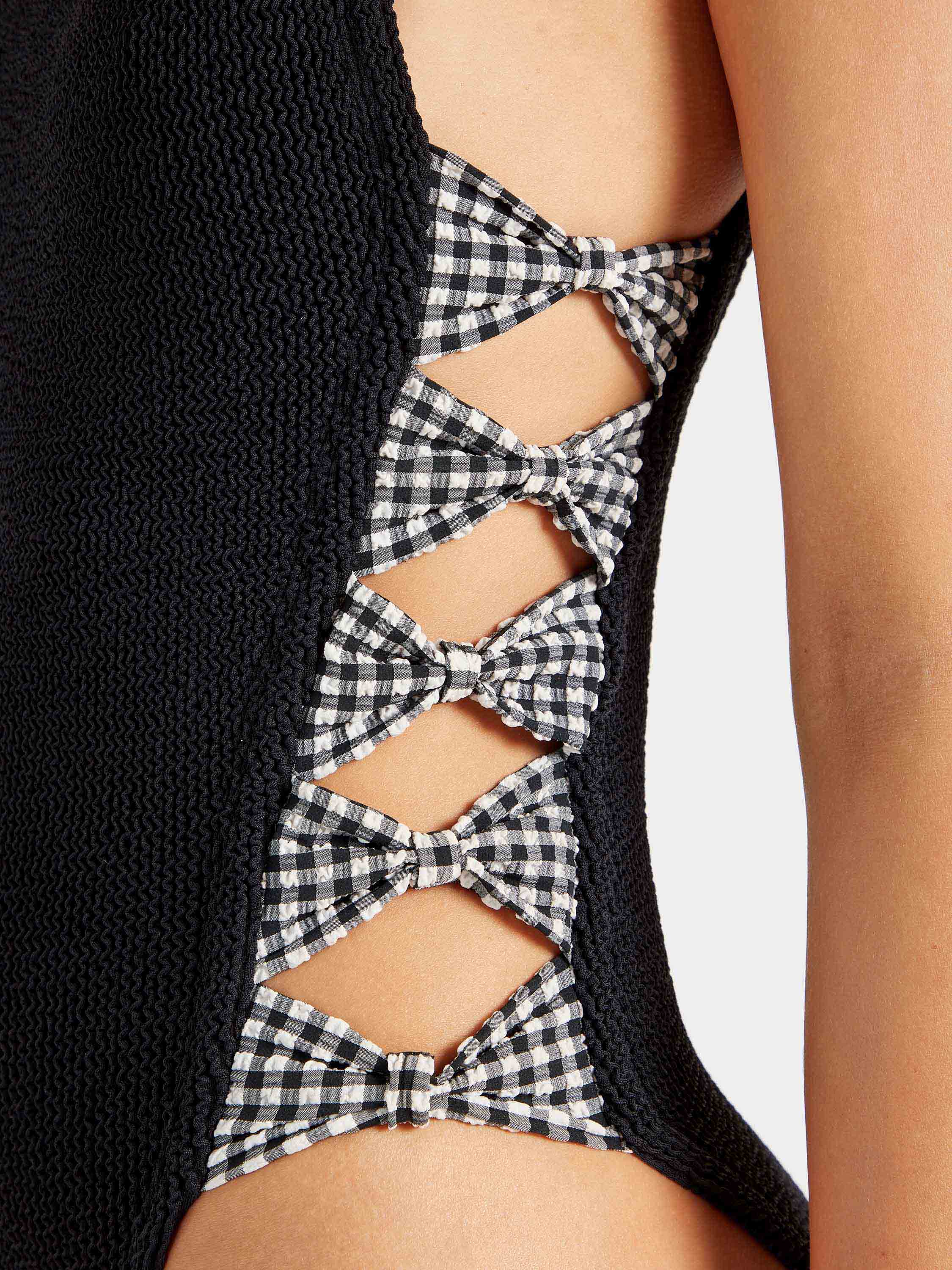 Tiffany Swim - Black Gingham