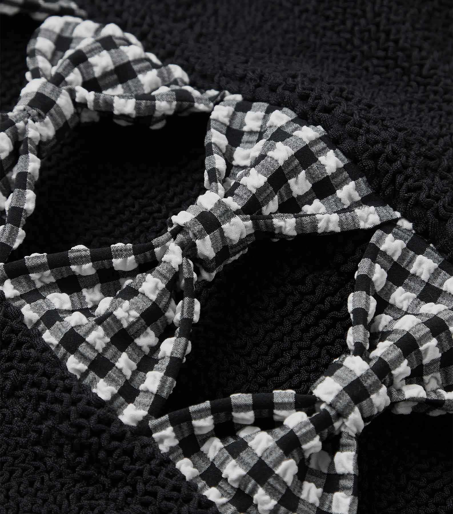 Tiffany Swim - Black Gingham