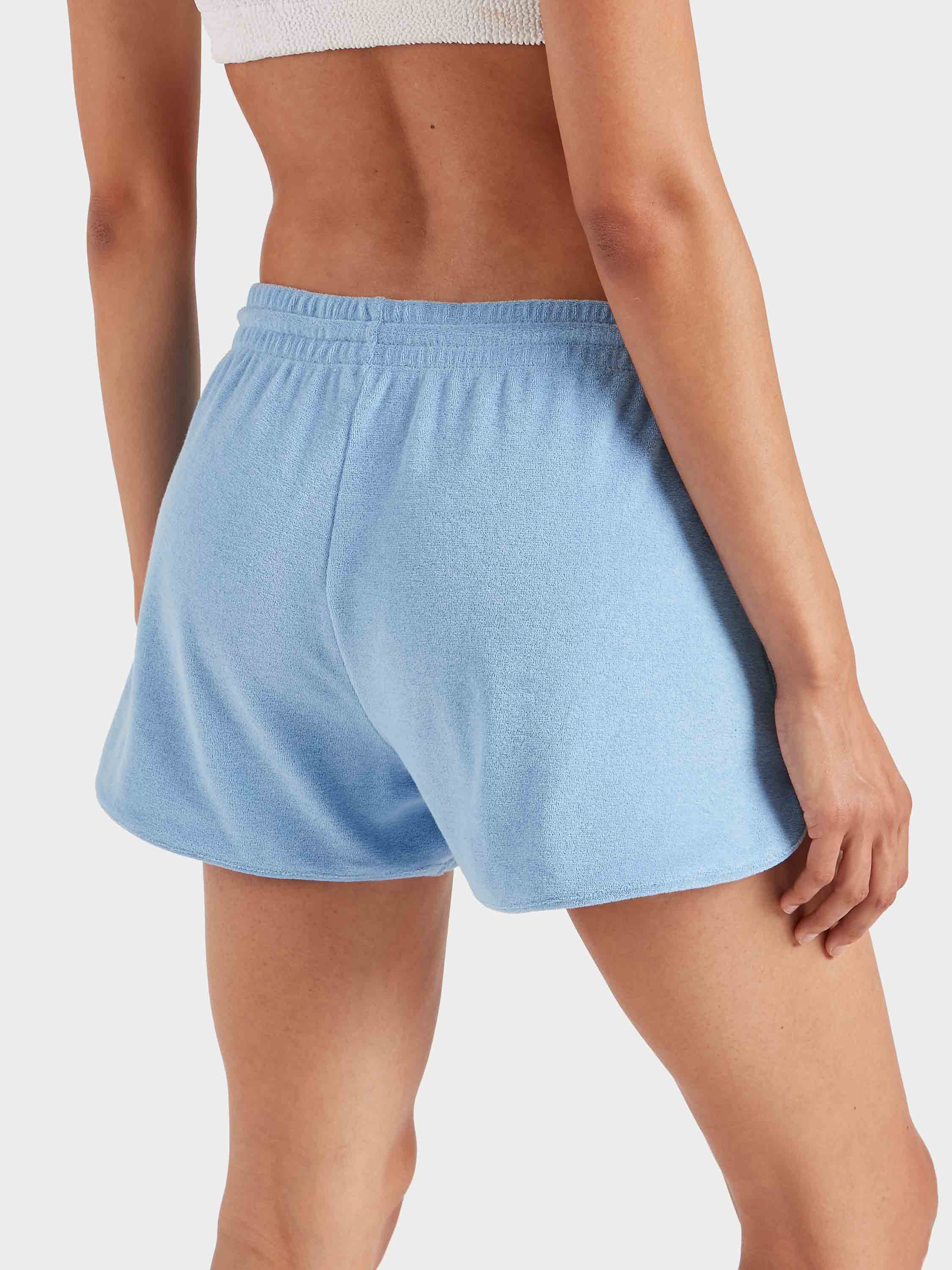 Terry Towelling Short - Cornflower
