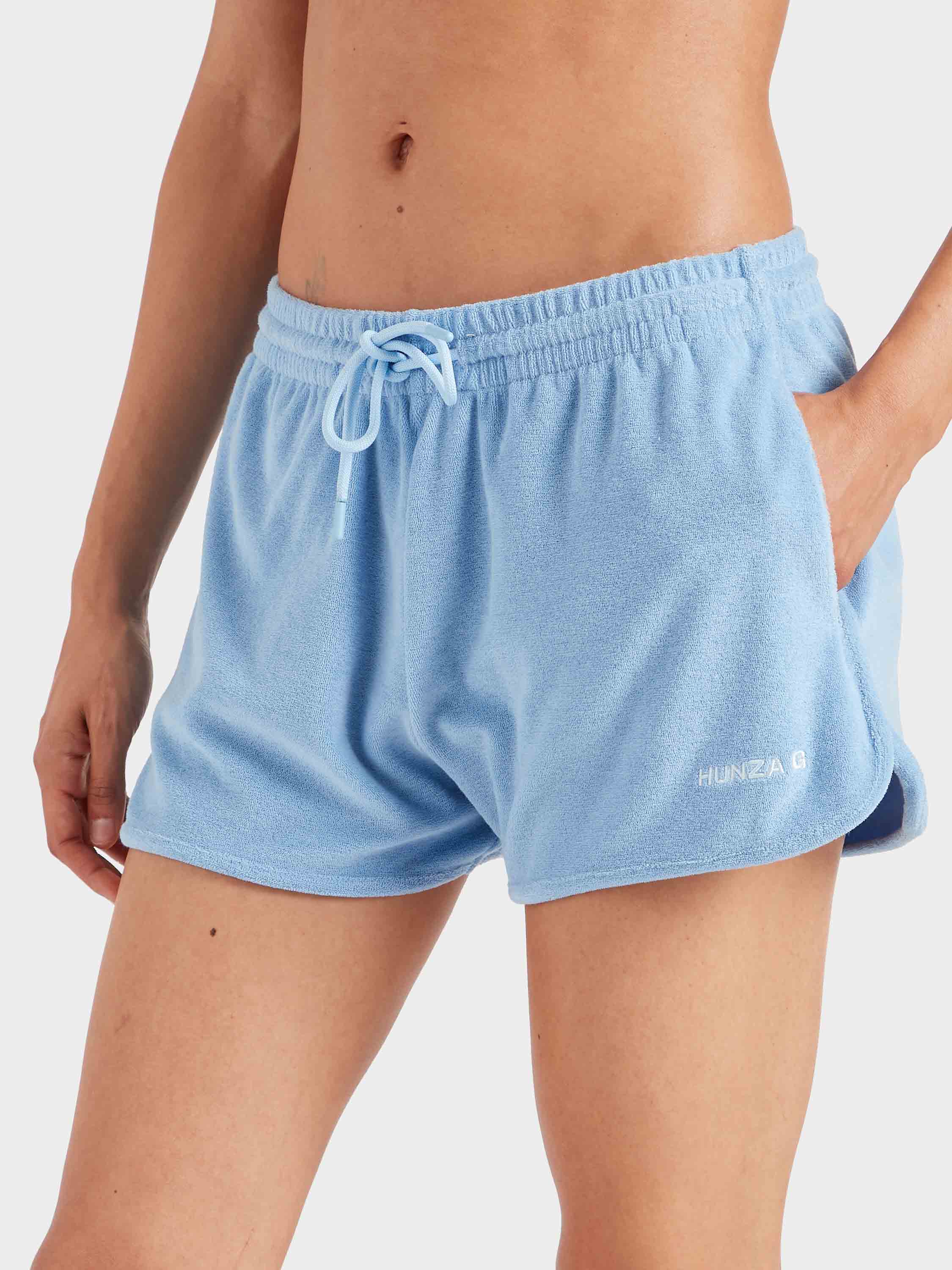 Terry Towelling Short - Cornflower