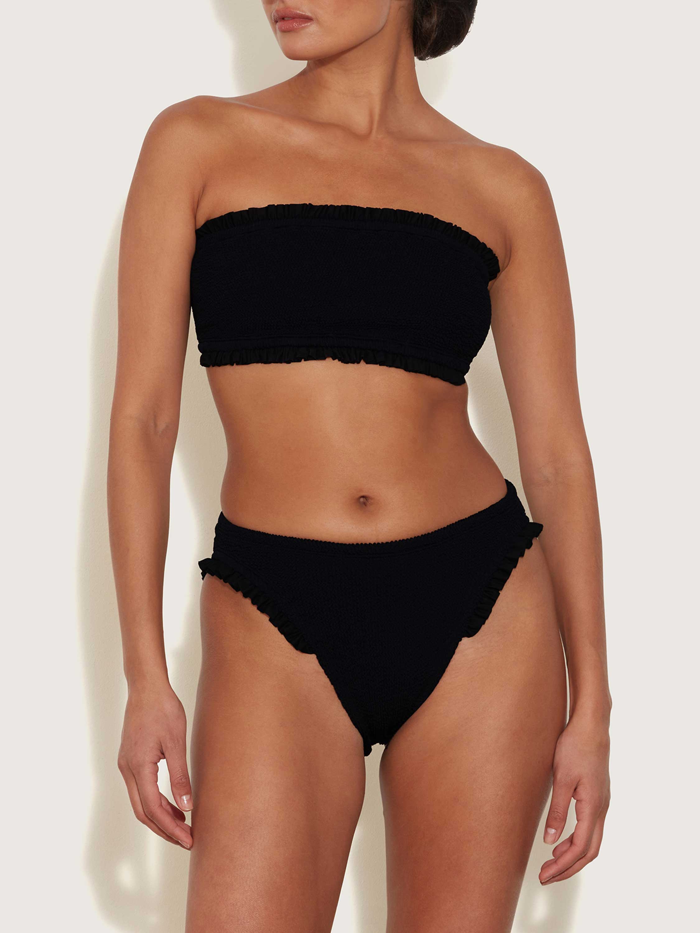 Tracey Frill Bikini - Black