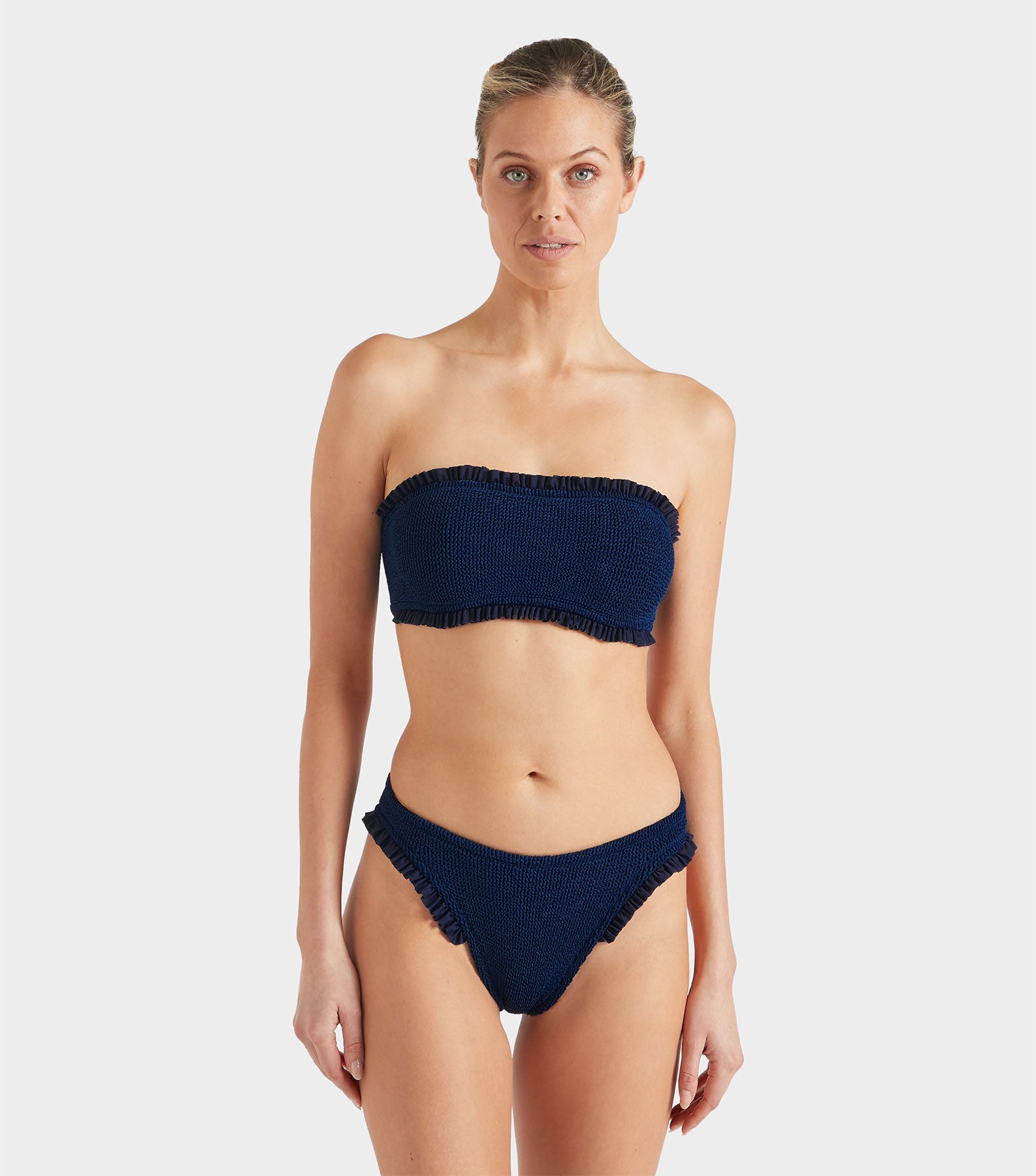 Tracey Frill Bikini - Navy