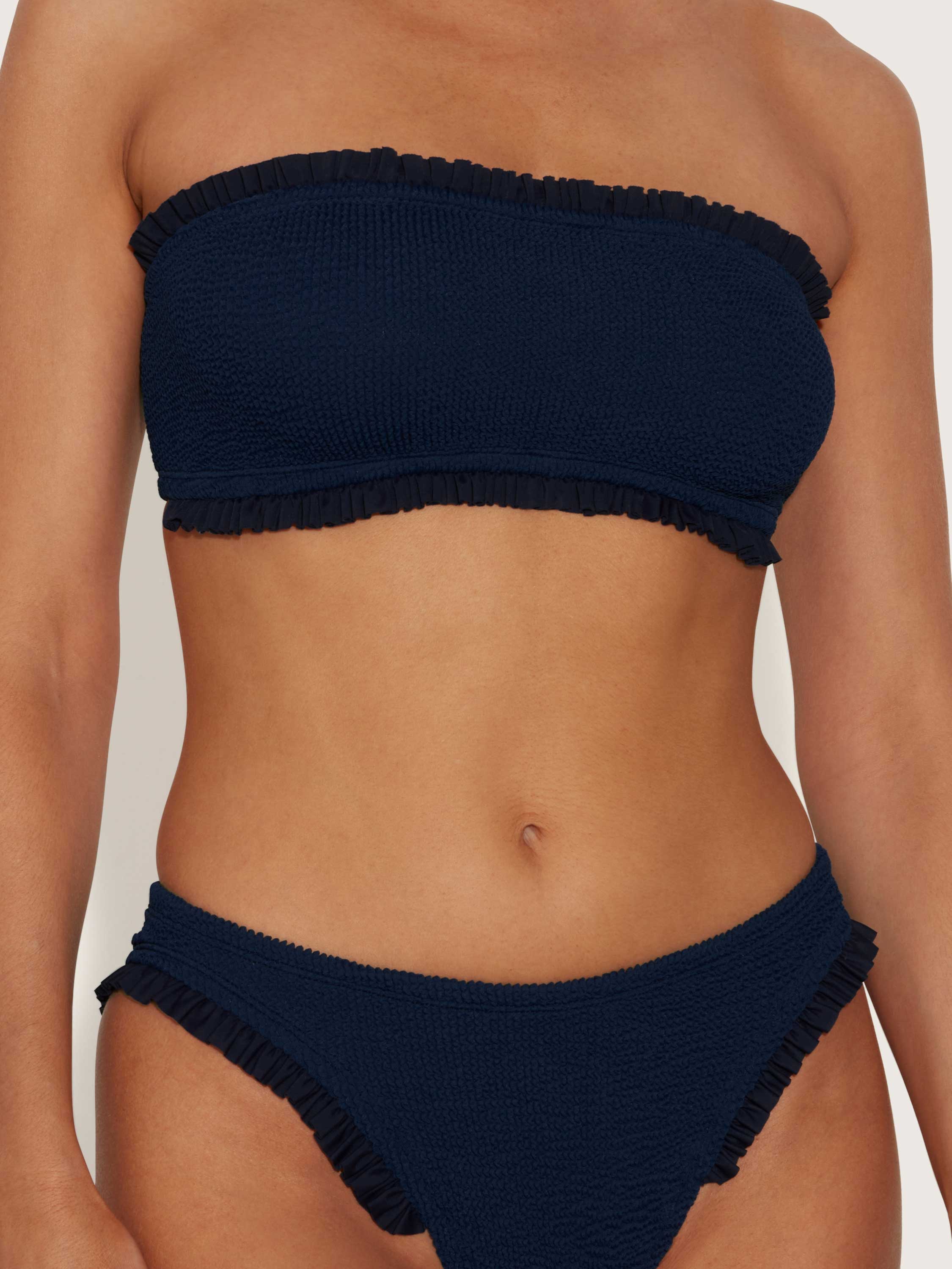 Tracey Frill Bikini - Navy