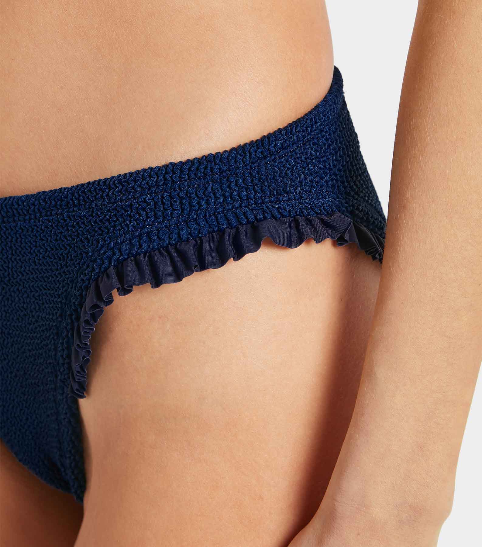 Tracey Frill Bikini - Navy