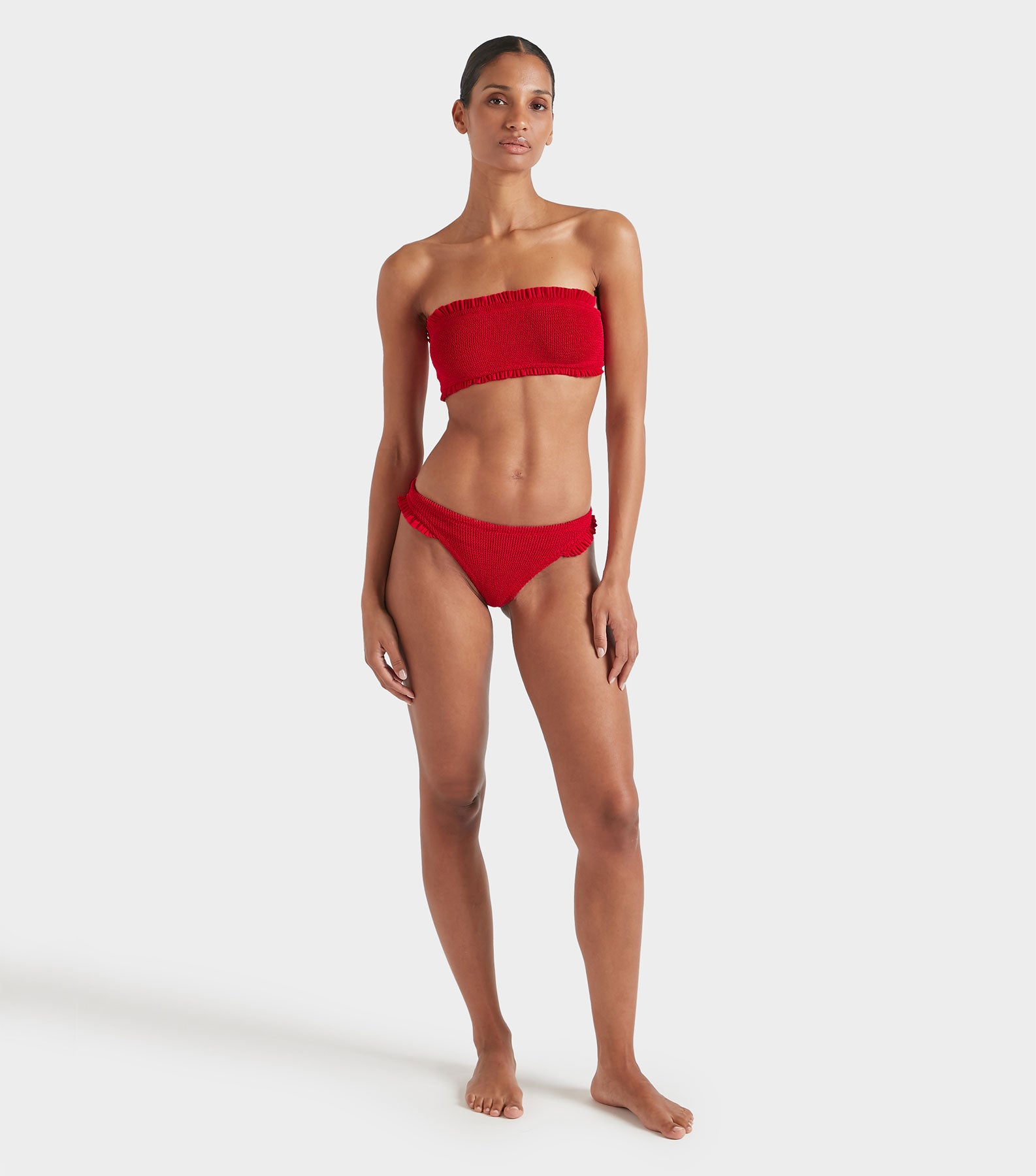 Tracey Frill Bikini - Red